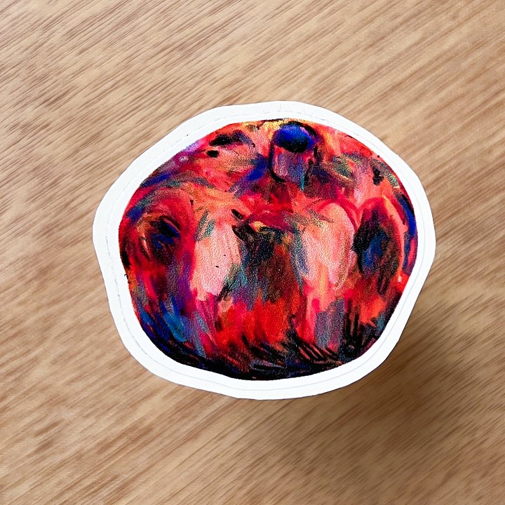 Pomegranate sticker product image (1)