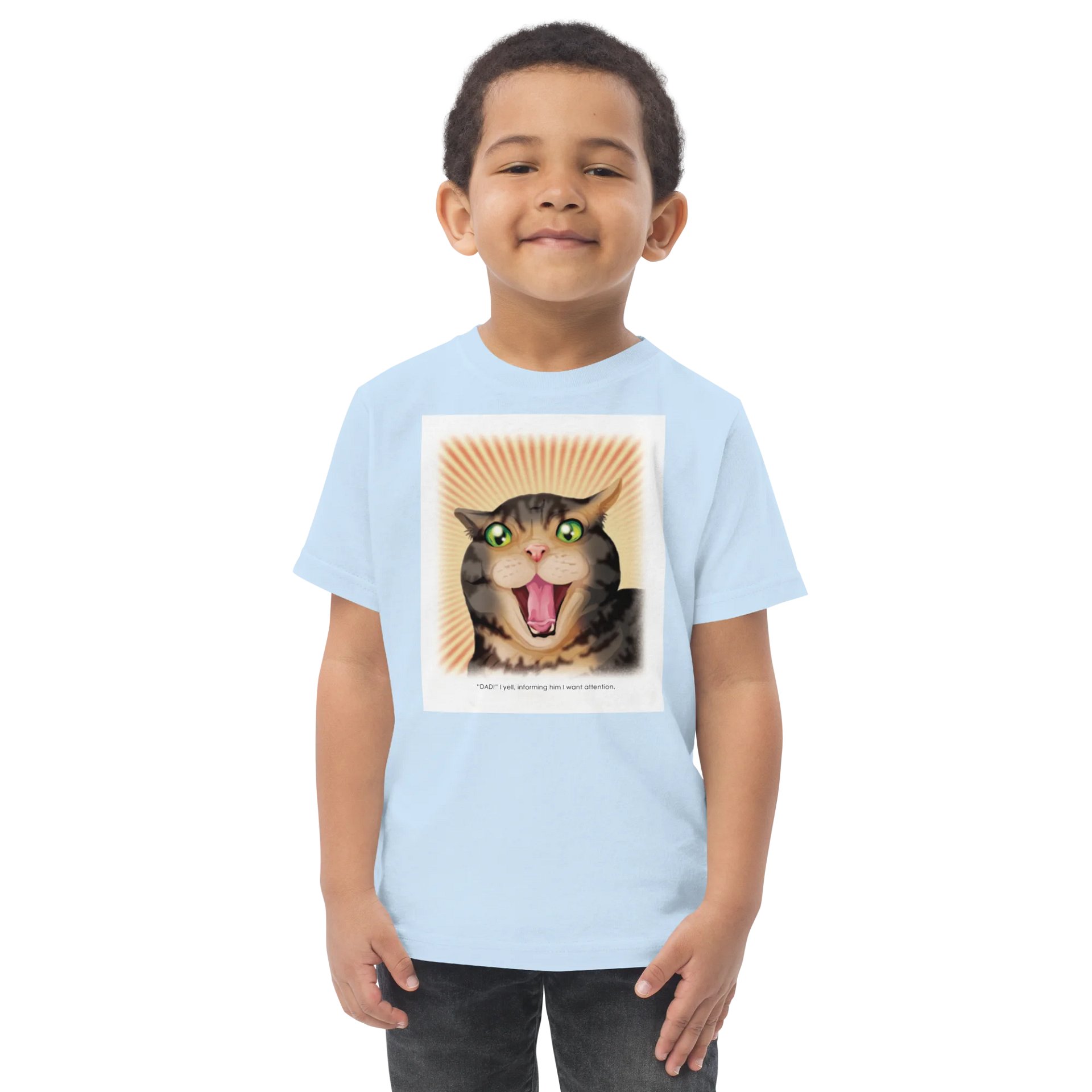 Gar the Great I Want Attention Toddler Jersey T-Shirt product image (13)