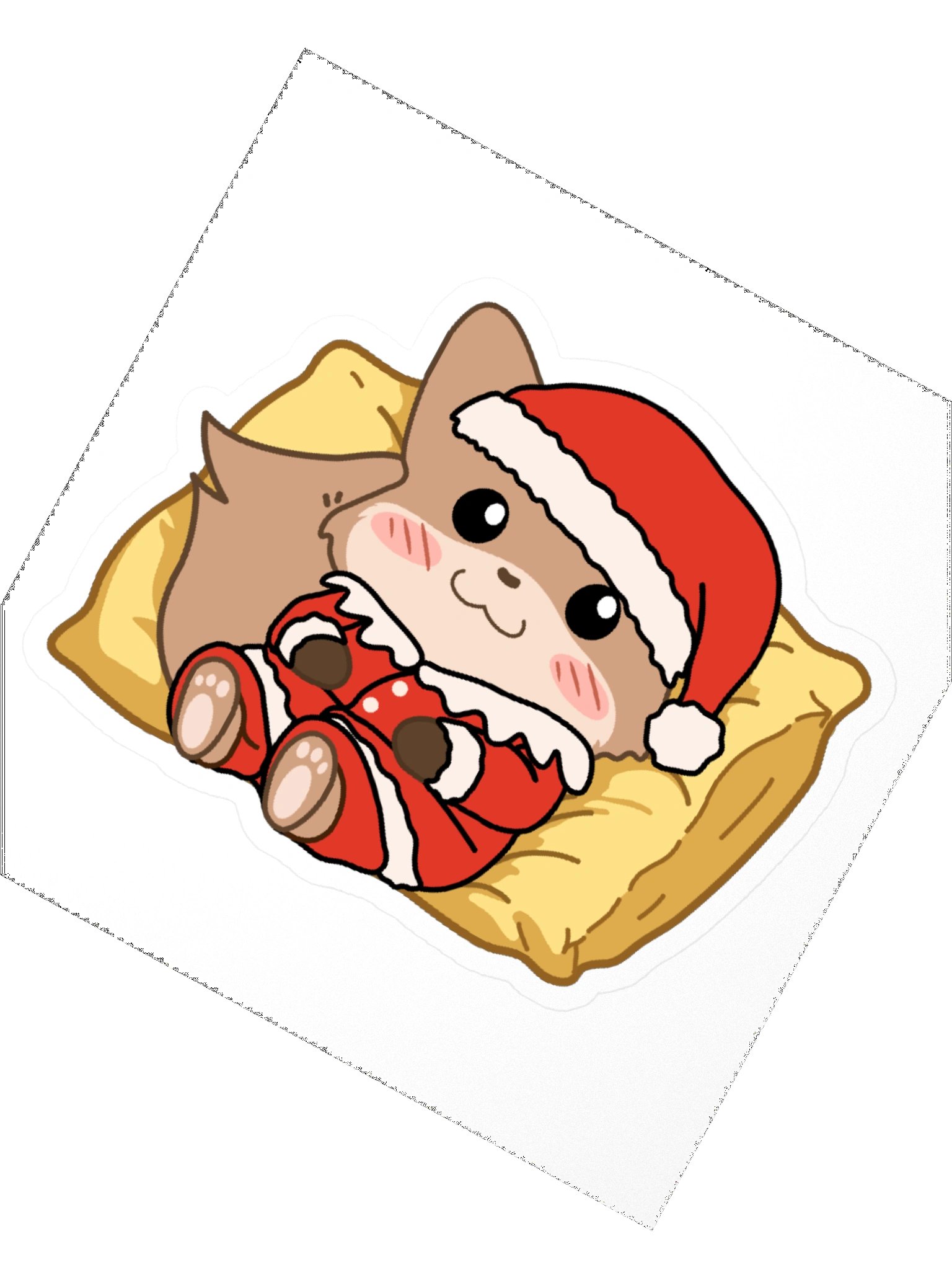 Santa's Little Helper Soupy Sticker product image (2)