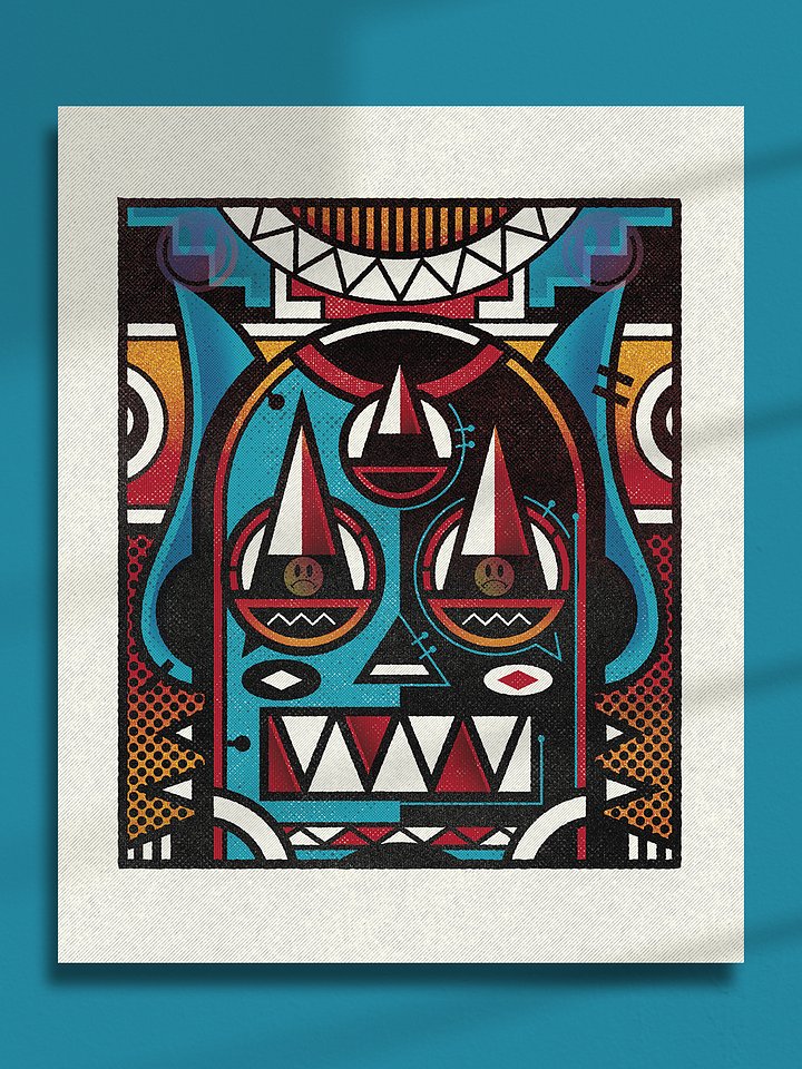 The Elephant Man In The Room | Print product image (1)