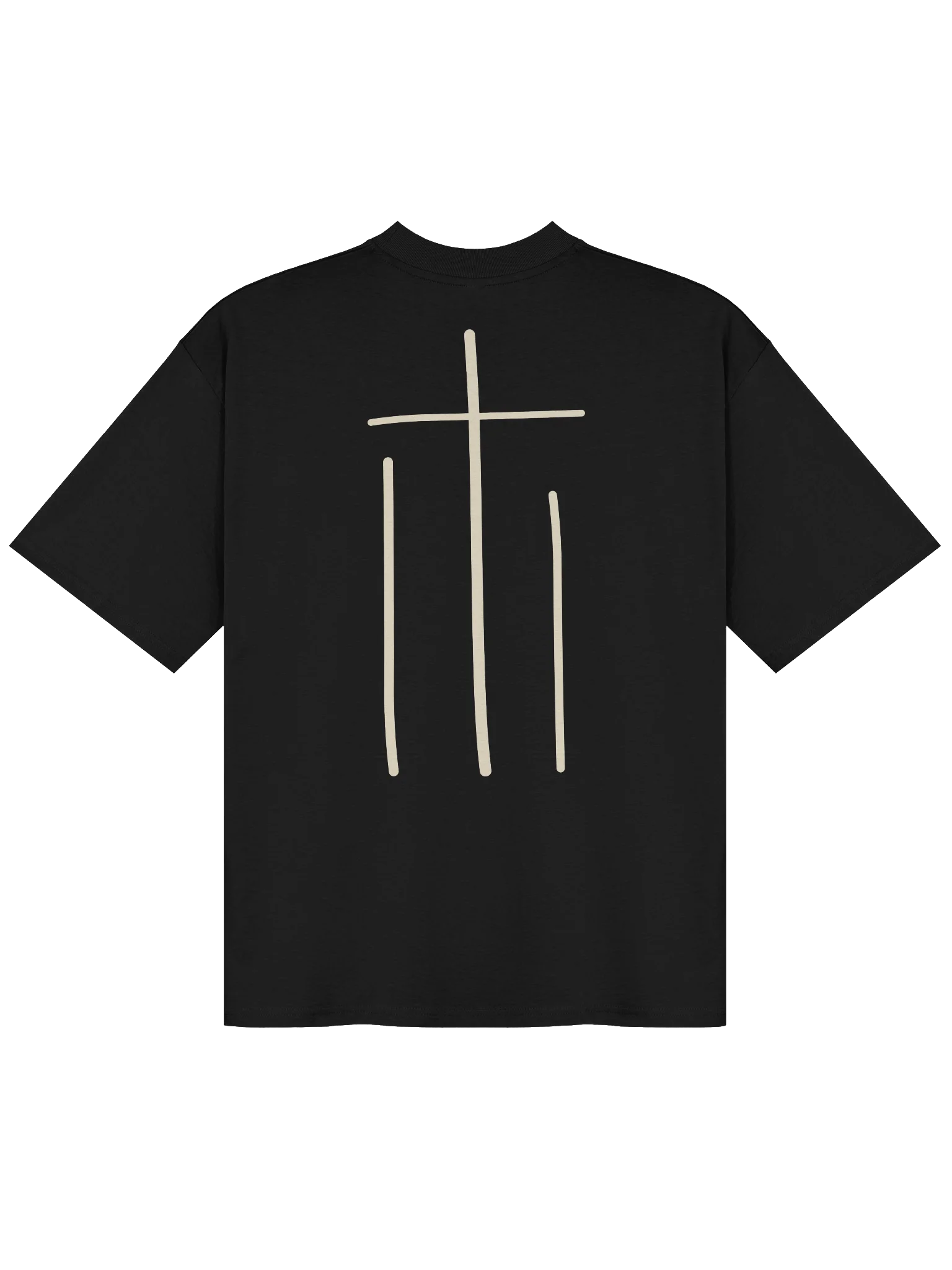 TRINITY TRACE ORGANIC OVERSIZED UNISEX TEE product image (4)