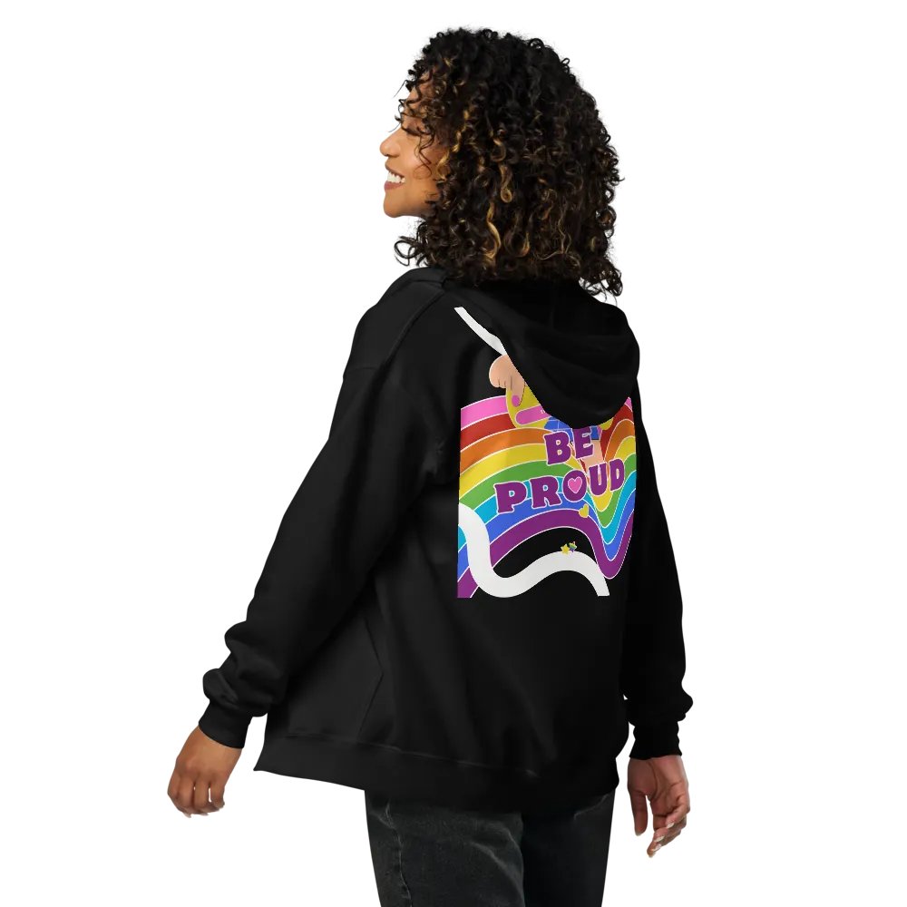 Be Proud Zip-Up Hoodie product image (1)