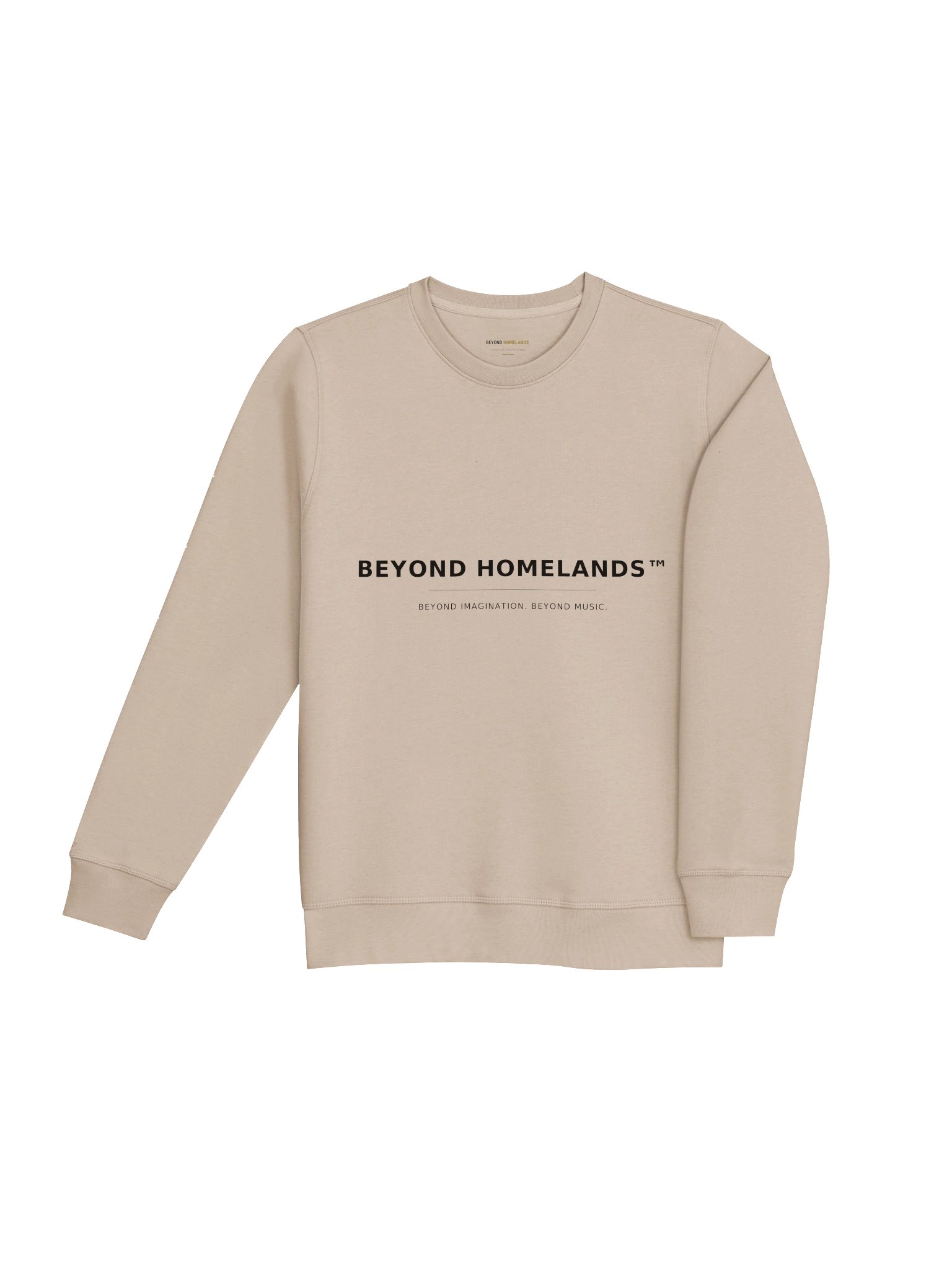 Beyond Imagination. Beyond Music. — Organic Sweatshirt | Beyond Homelands™ product image (4)