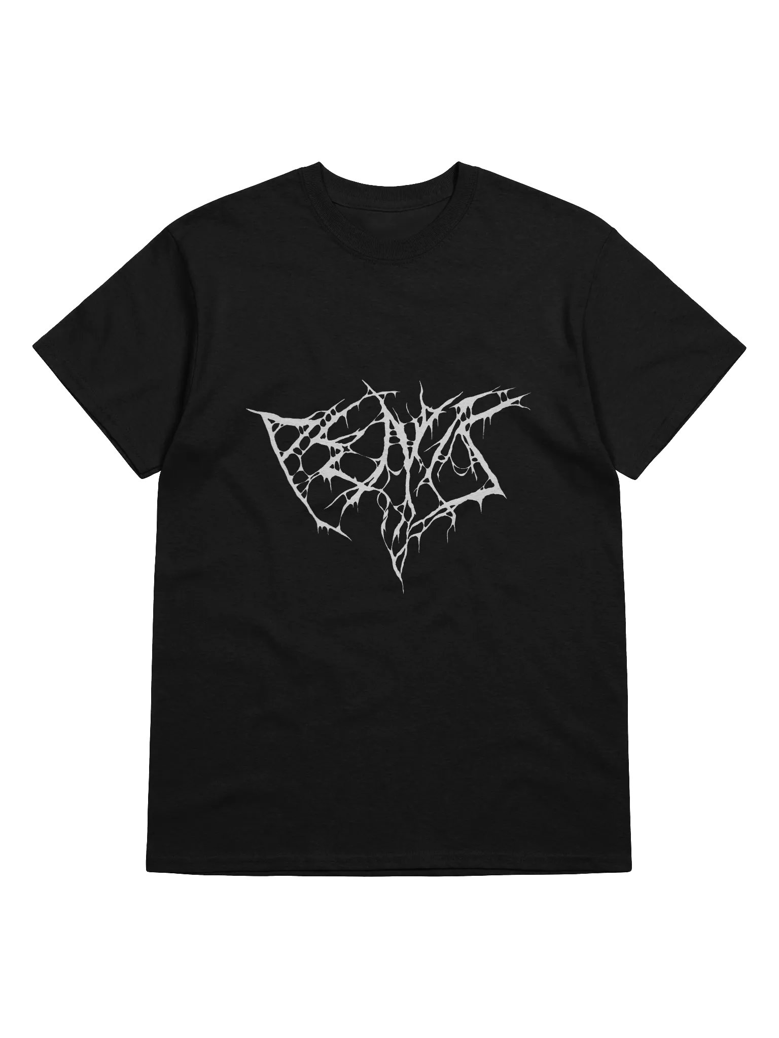 Band logo (white) unisex tee product image (30)