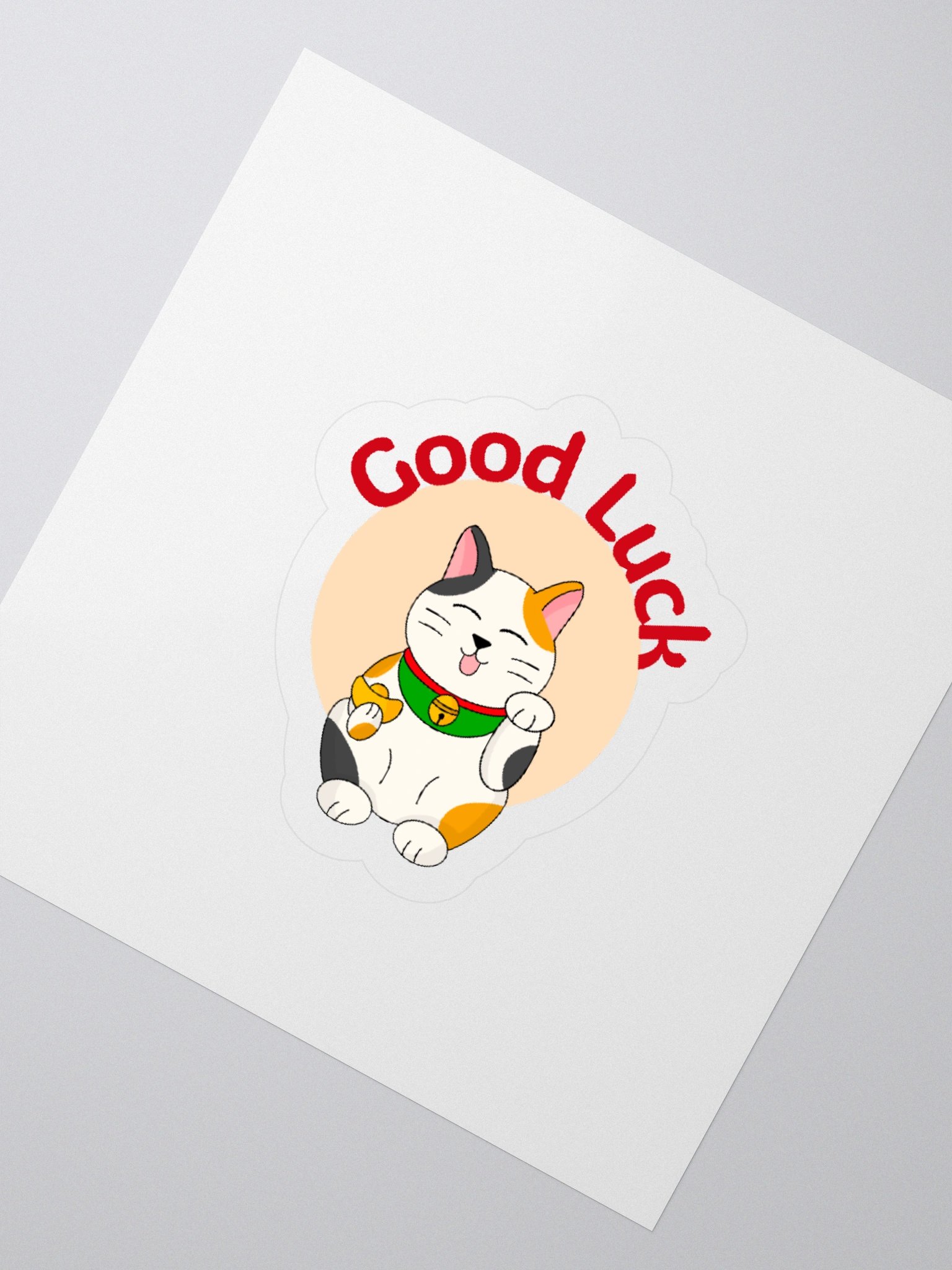 Maneki-neko (Lucky Cat) Sticker product image (2)
