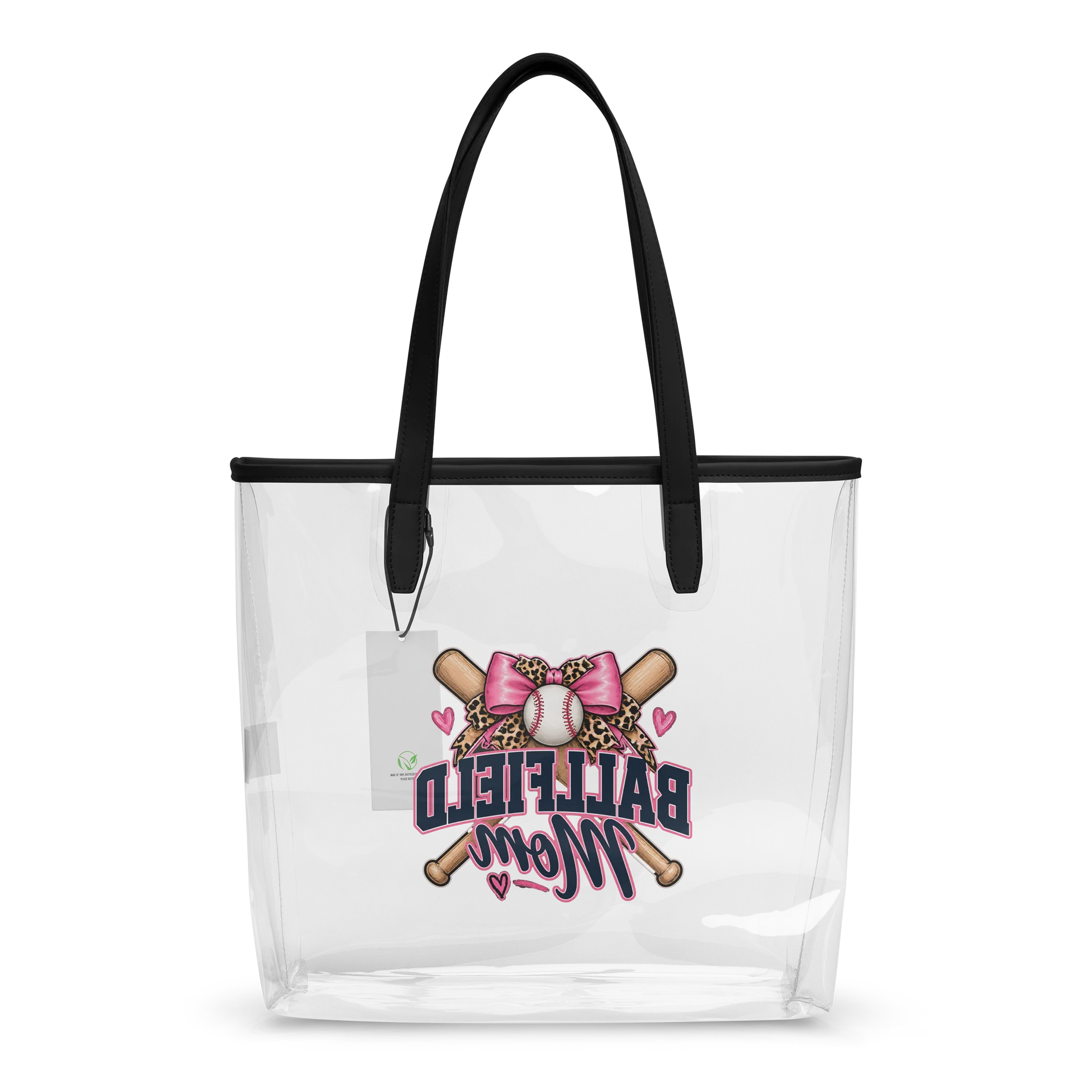 Ballfield Mom Baseball Clear Tote | Tournament Game Day Bag product image (3)