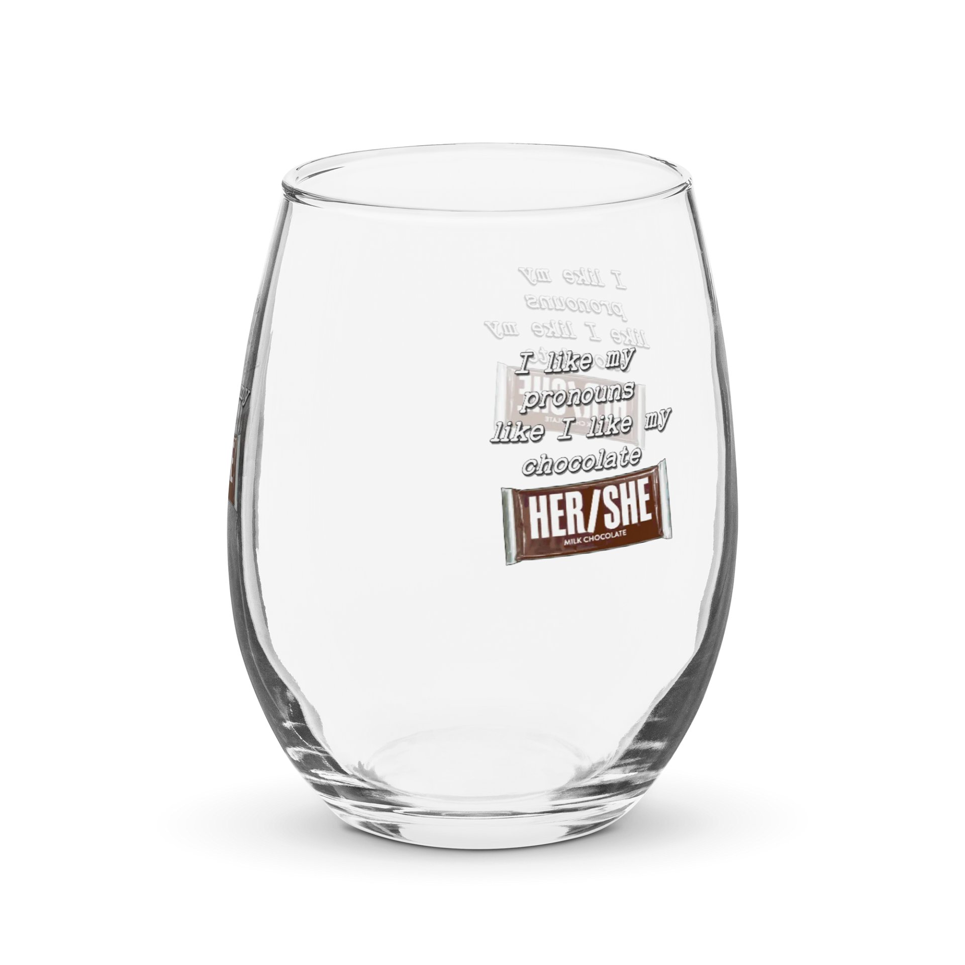 Her/She Wine Glass product image (3)