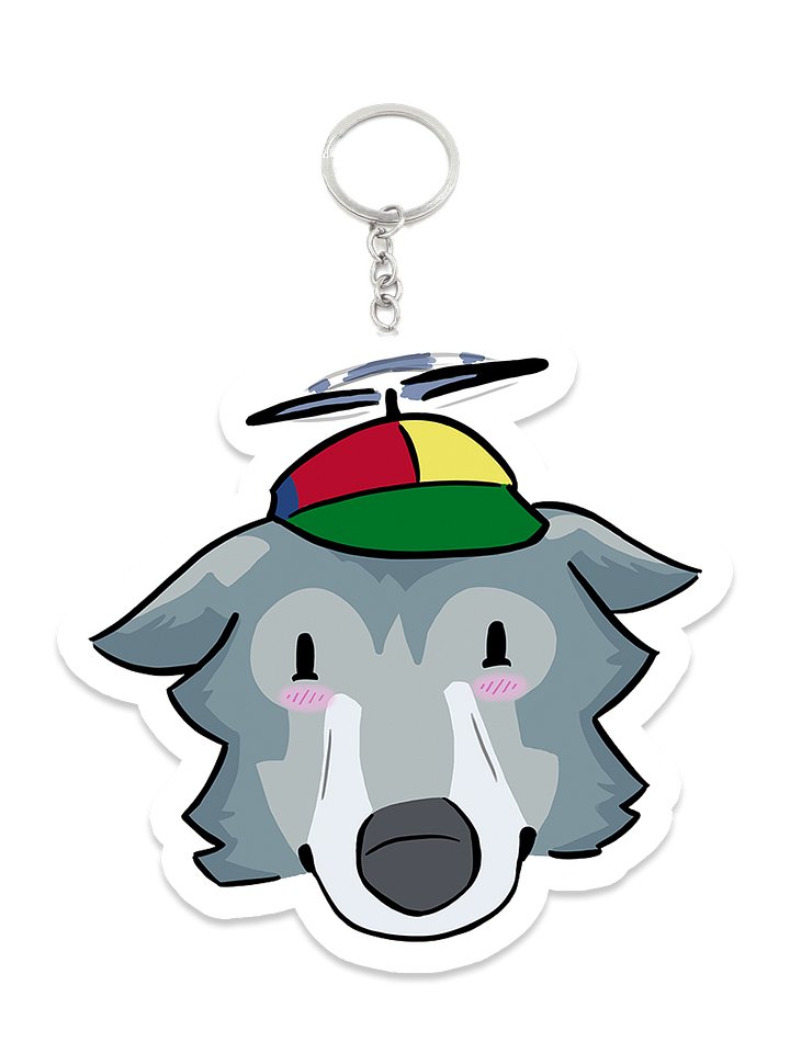 Whimsy Wolp Keychain product image (1)