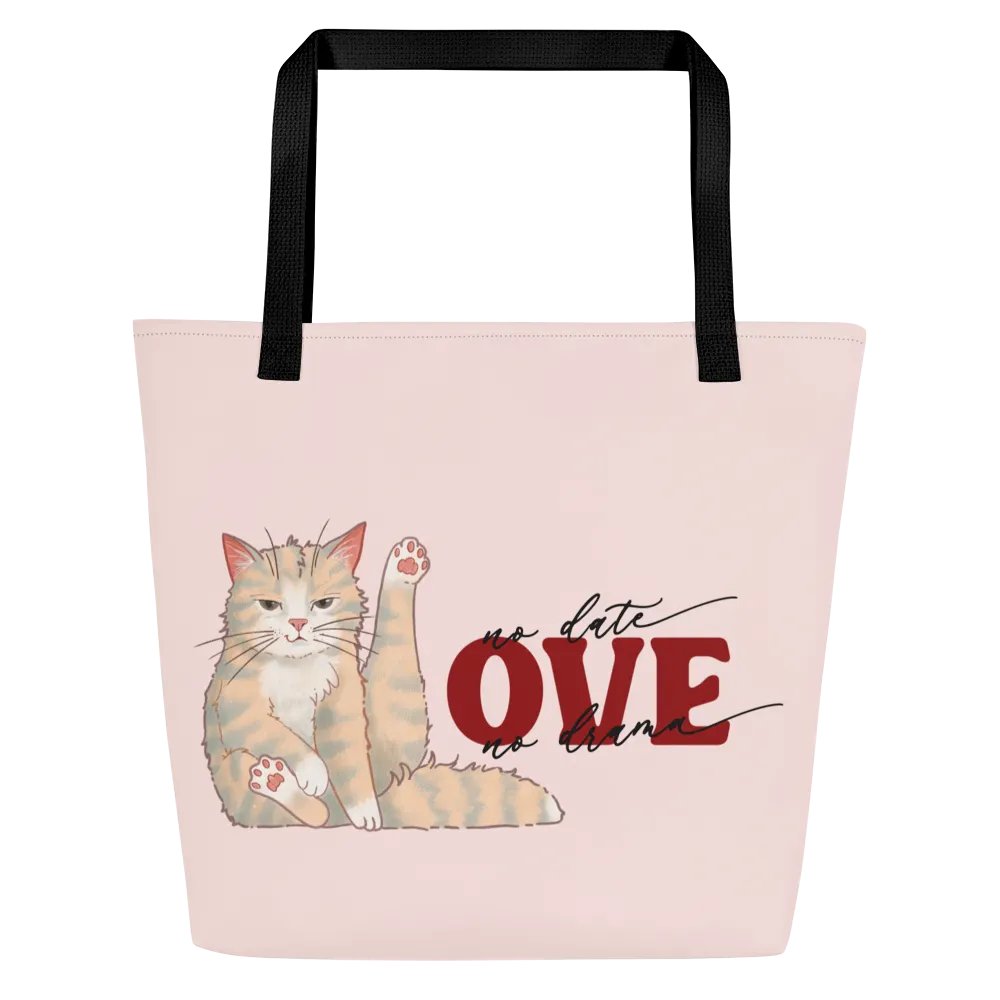 Cat Date Night - Tote Bag with Pocket product image (1)