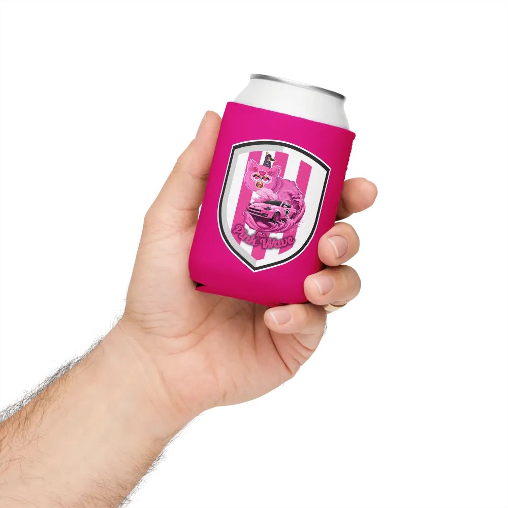 Pink Wave Can Sleeve product image (5)