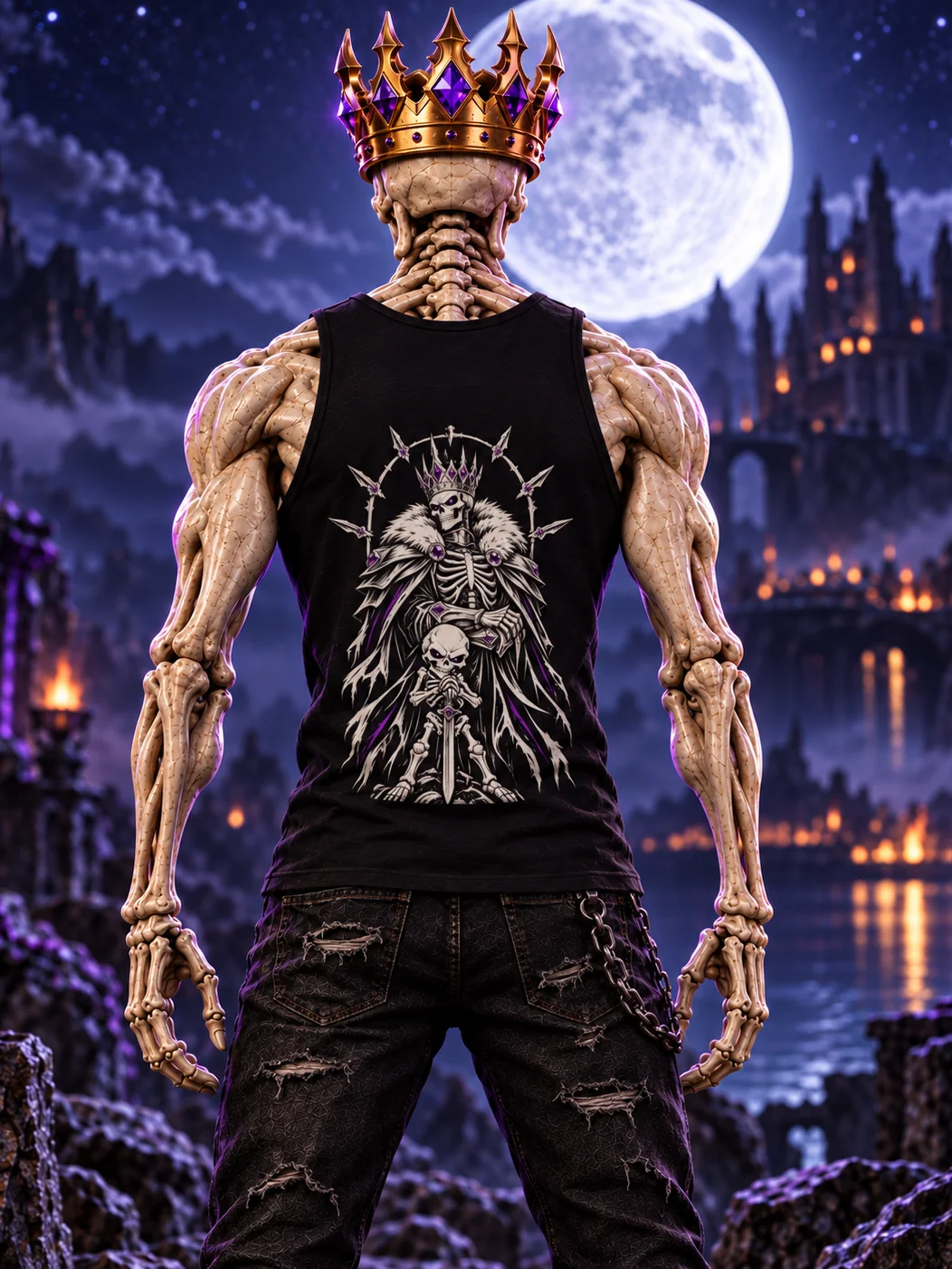 Undead Halo King Tank product image (2)