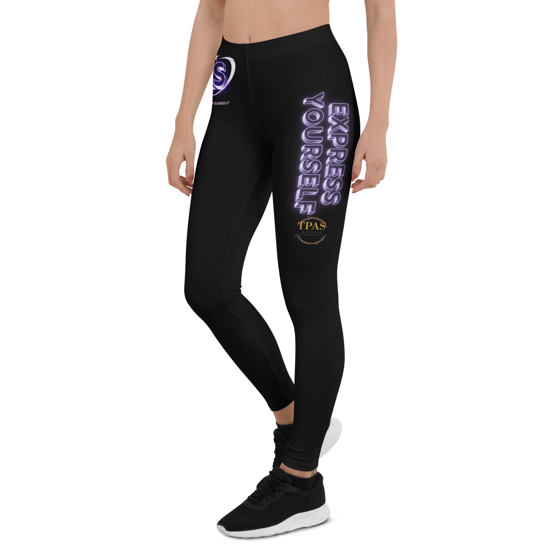 Midnight Glow Express Yourself Leggings (Purple) product image (4)