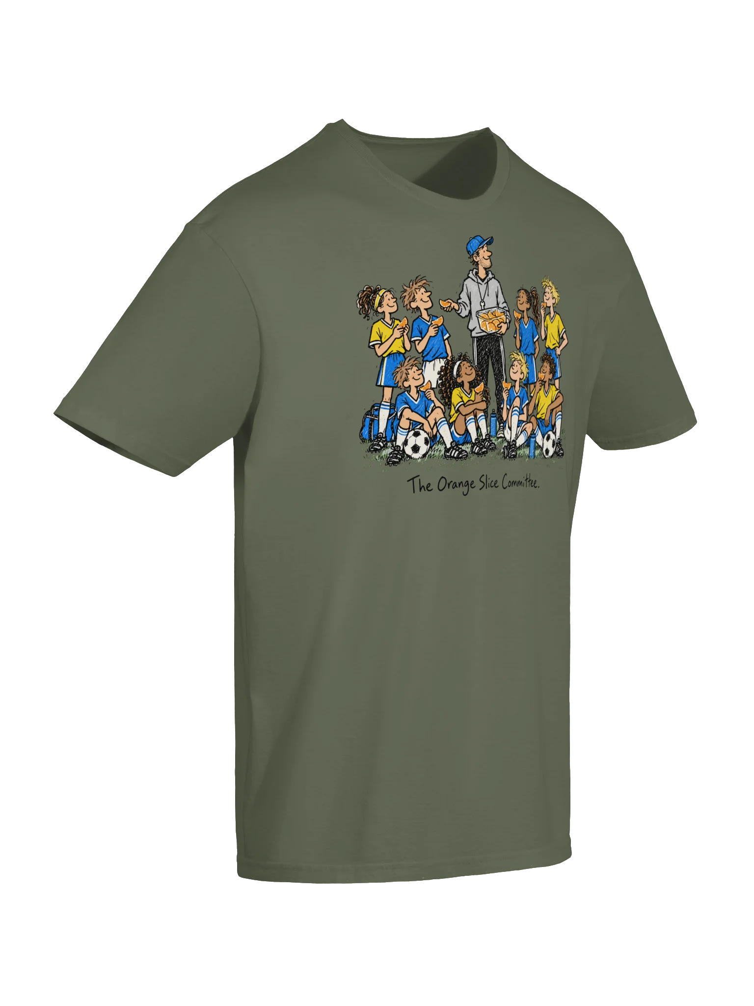 The Orange Slice Committee Soccer Tee product image (69)