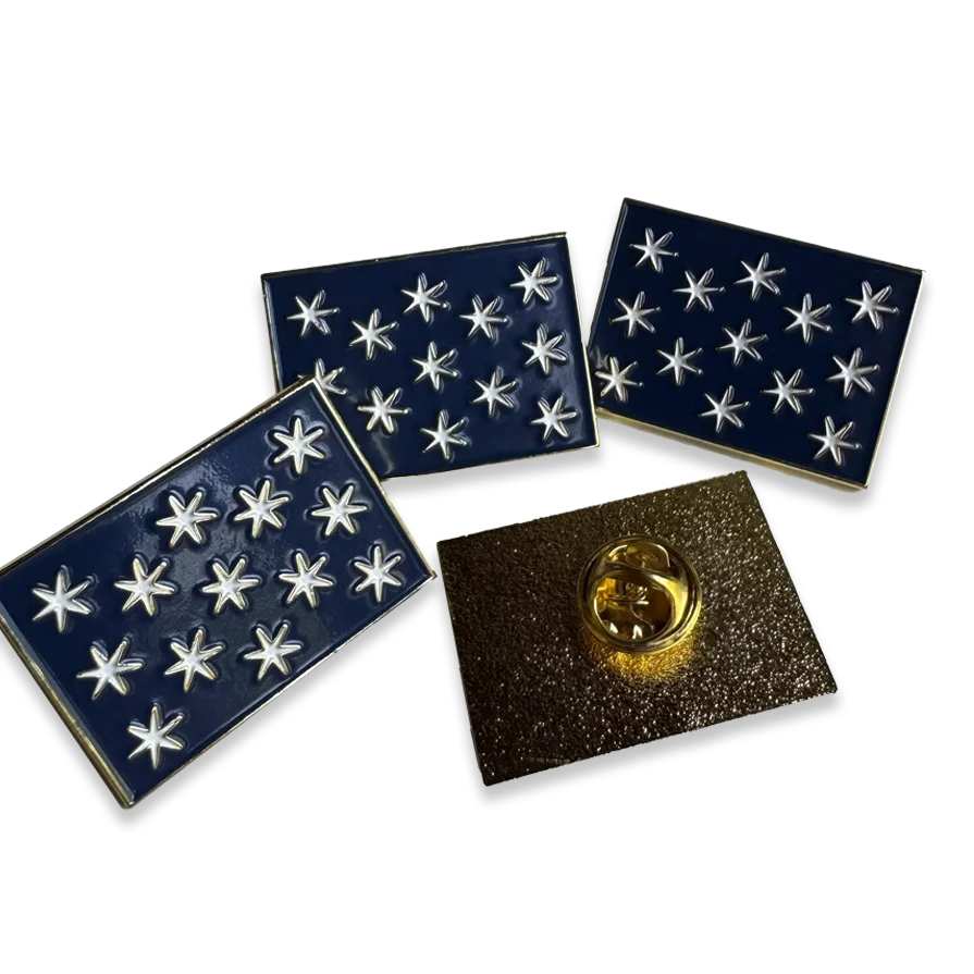 No Kings Lapel Pin product image (1)