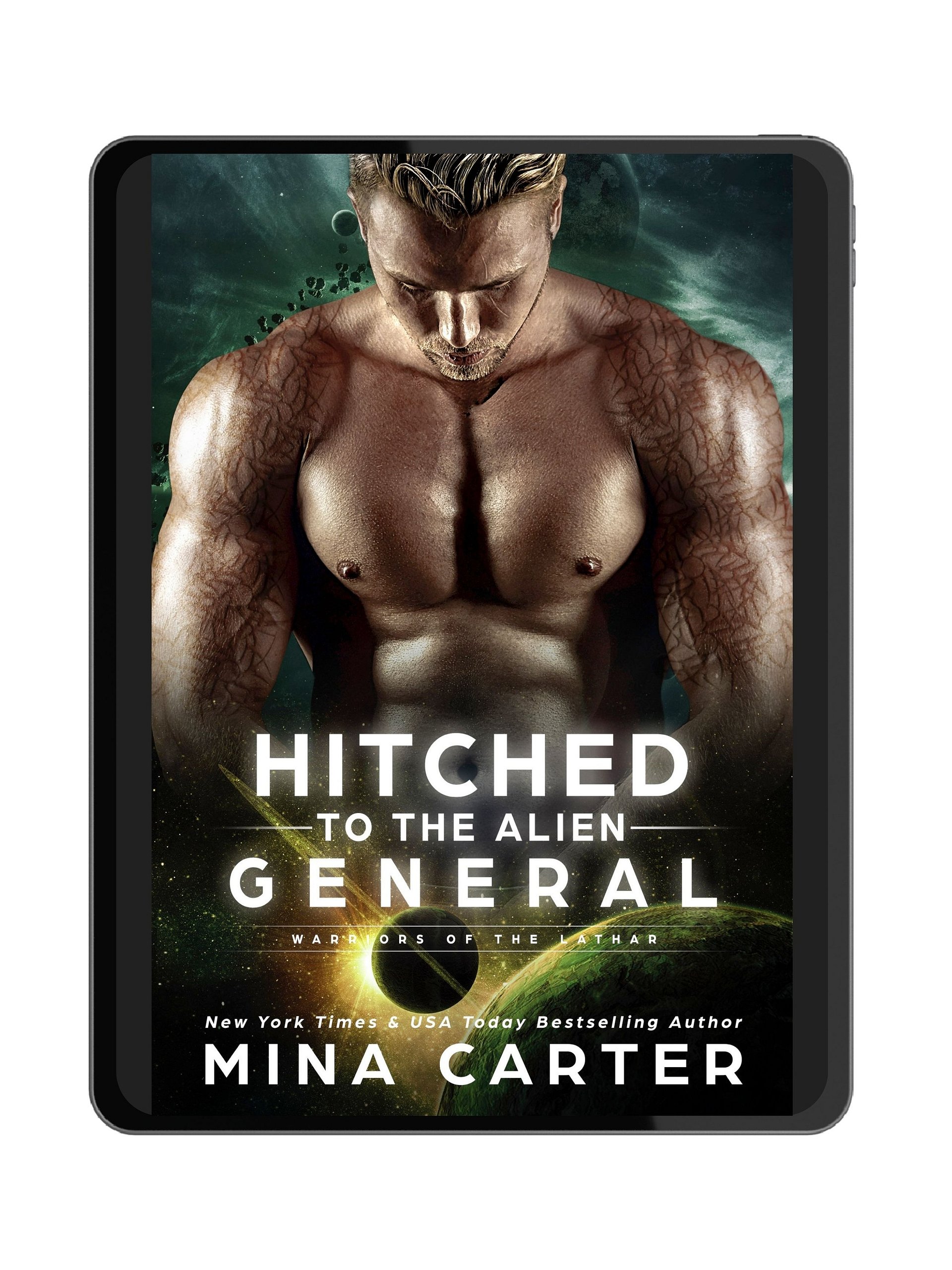 Hitched to the Alien General (eBook - #7 of the Warriors of the Lathar) product image (1)