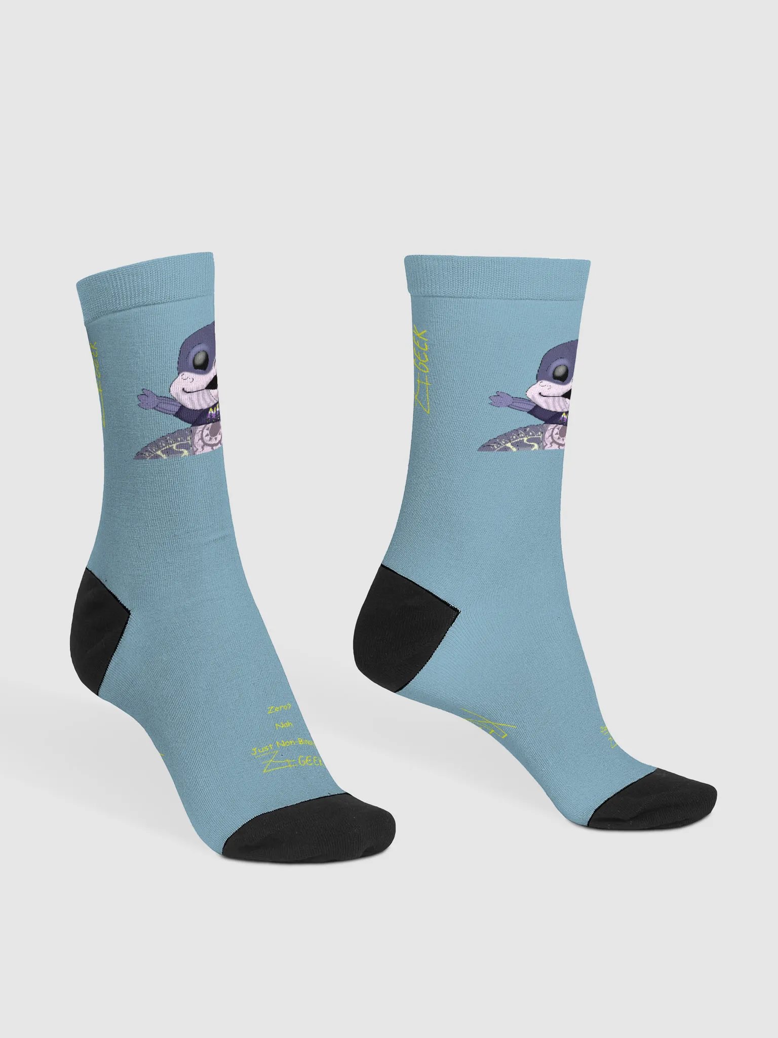 Non-Binary Socks Aqua 1 product image (3)