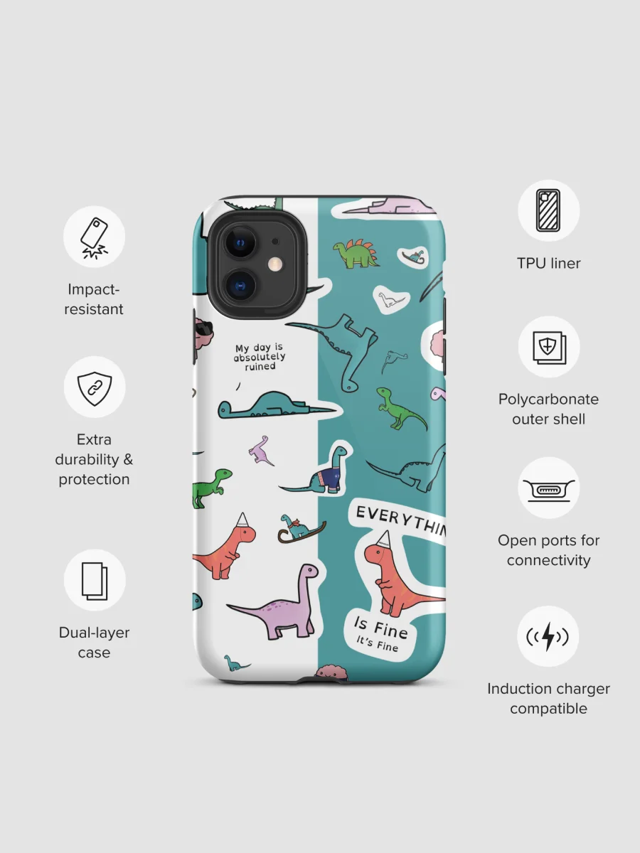 ADHDinos Characters - iPhone Case product image (3)