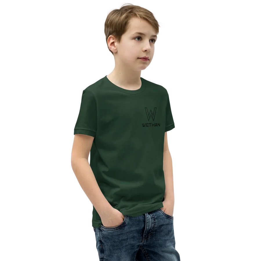 Black Wethan Logo Tee (Youth) product image (2)