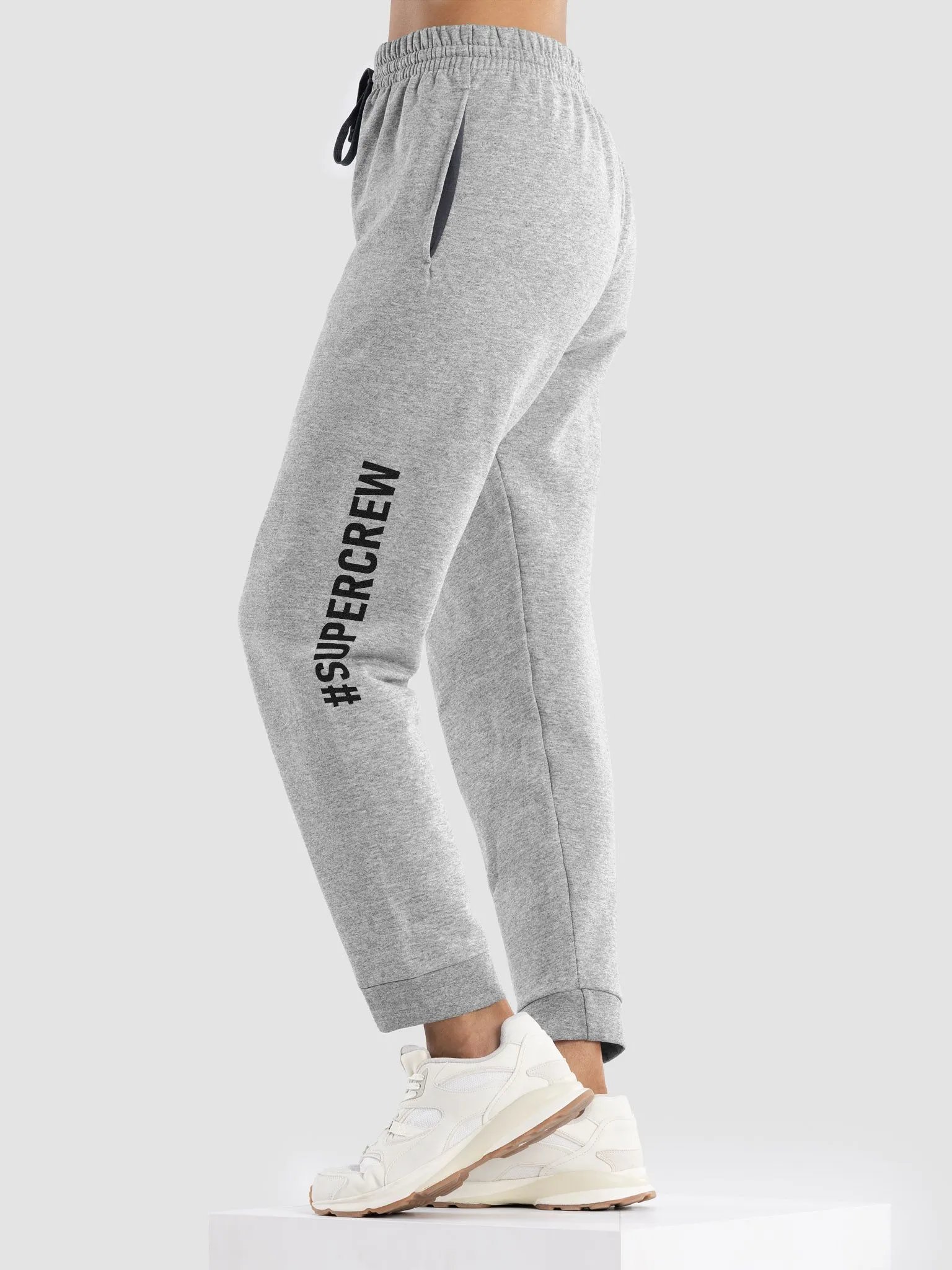 #doit for crew - unisex jogger - grey product image (1)