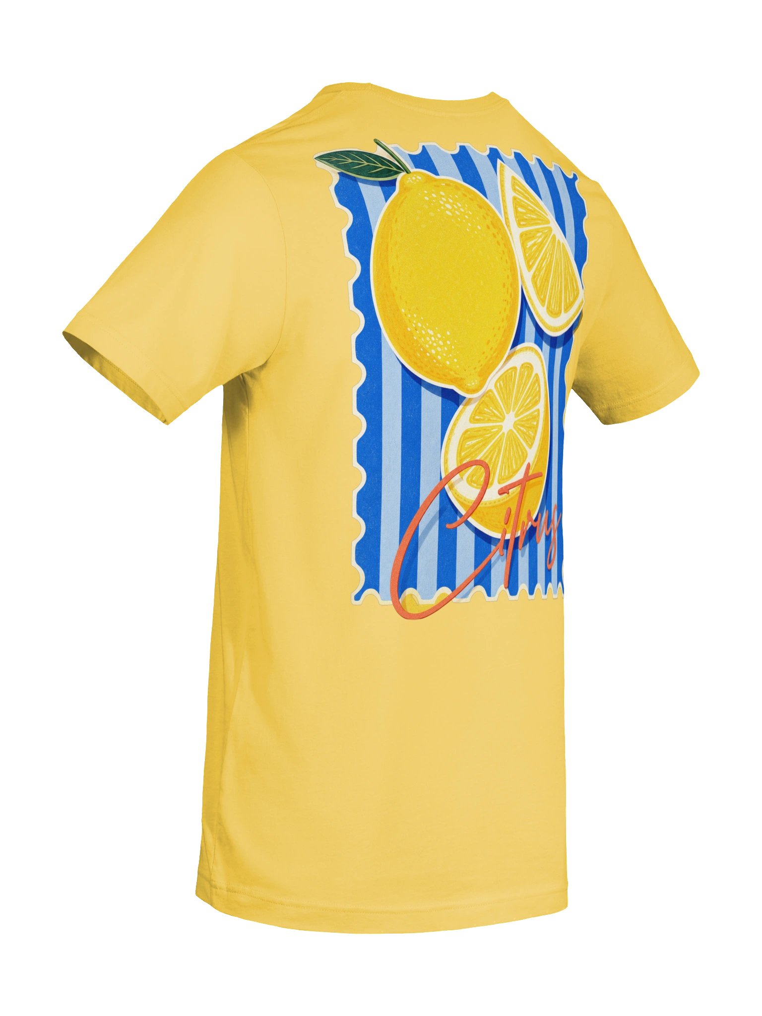 Vintage Citrus Lemon Graphic T-Shirt | Retro Summer Fruit Tee | Fresh Lemon Stamp Design | Botanical Aesthetic Shirt product image (78)