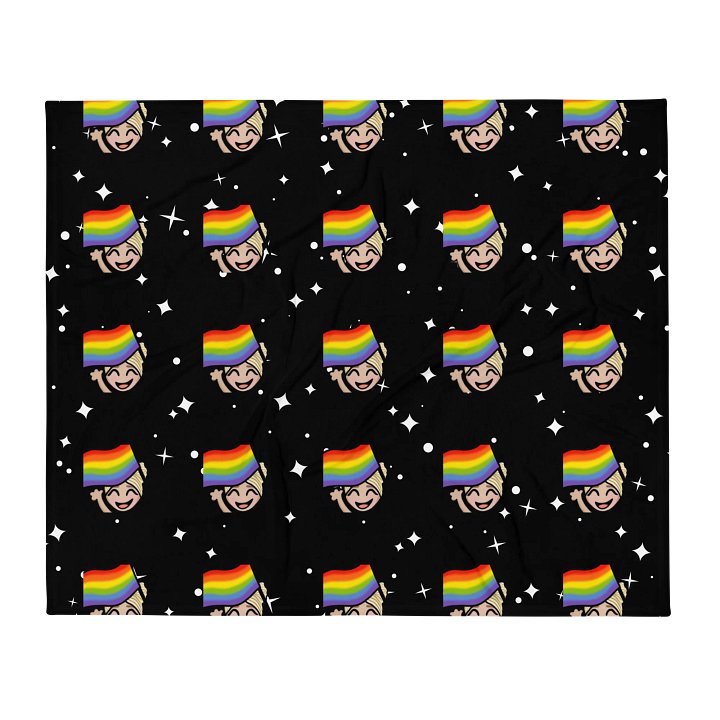 Pride Flag Throw Blanket product image (2)