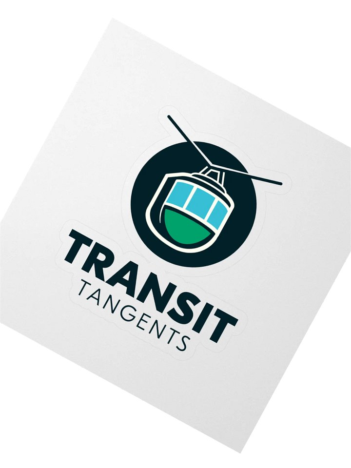 Transit Tangents - Logo Sticker product image (2)