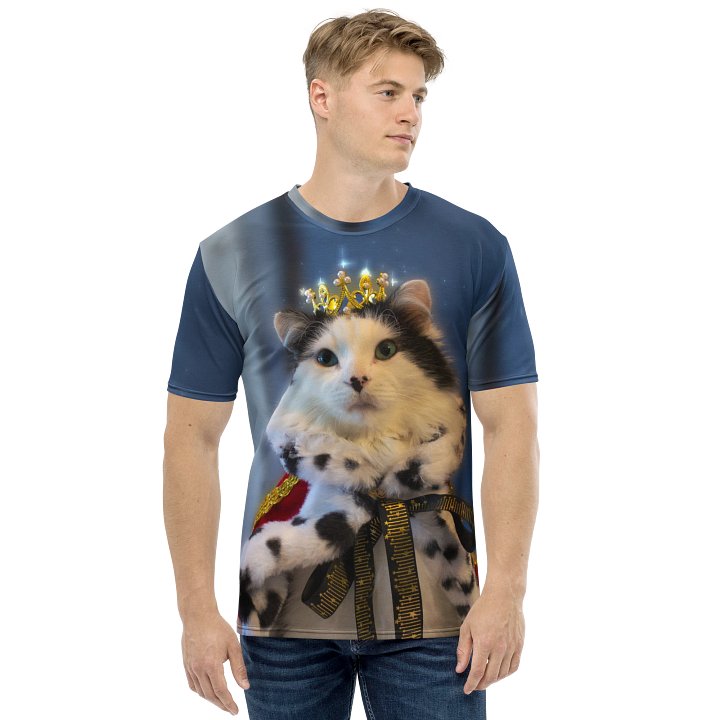 King of Fluff All-Over Print T-Shirt | T-shirt impression intégrale product image (1)