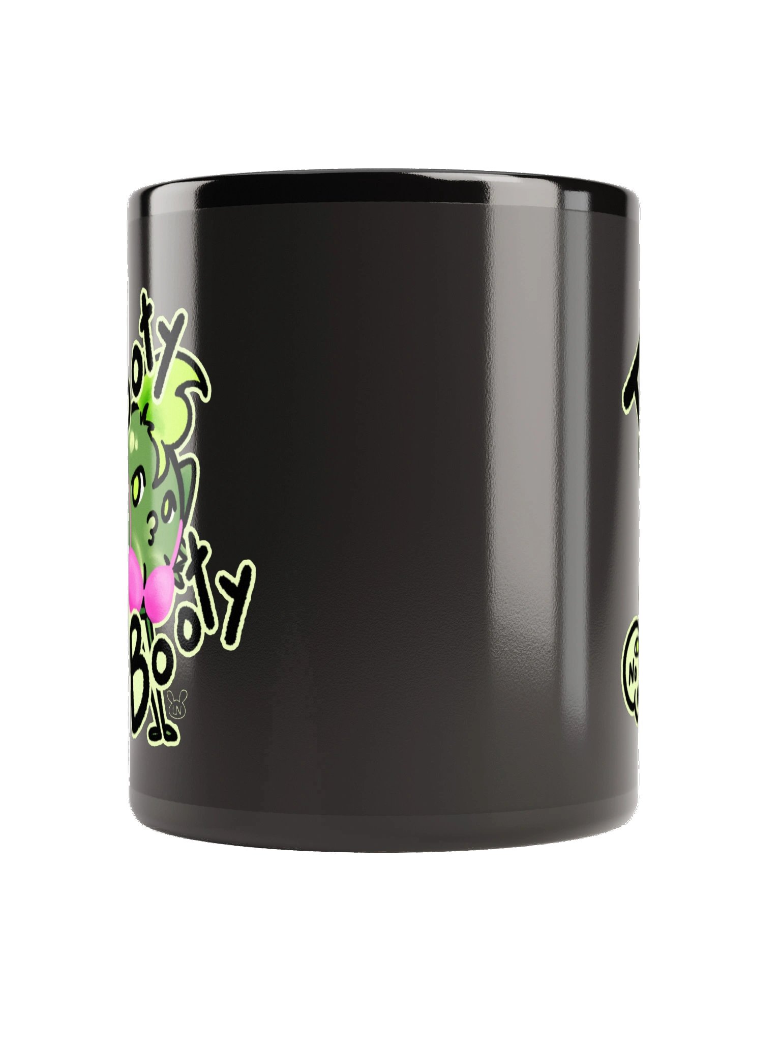 Tooty Booty - Black mug product image (3)