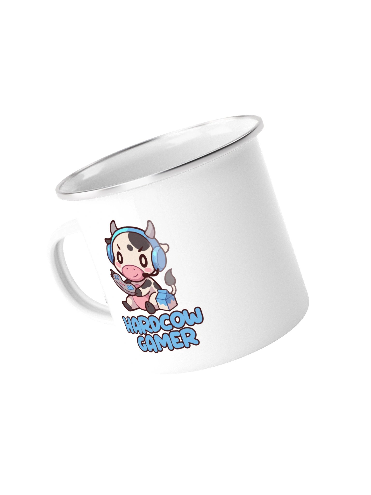 Hardcow Gamer Enamel Mug product image (4)