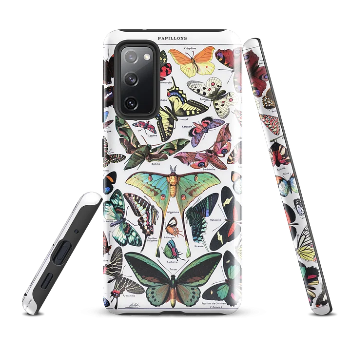 Butterflies Tough Case for Samsung® - Papillons by Adolphe Millot product image (3)