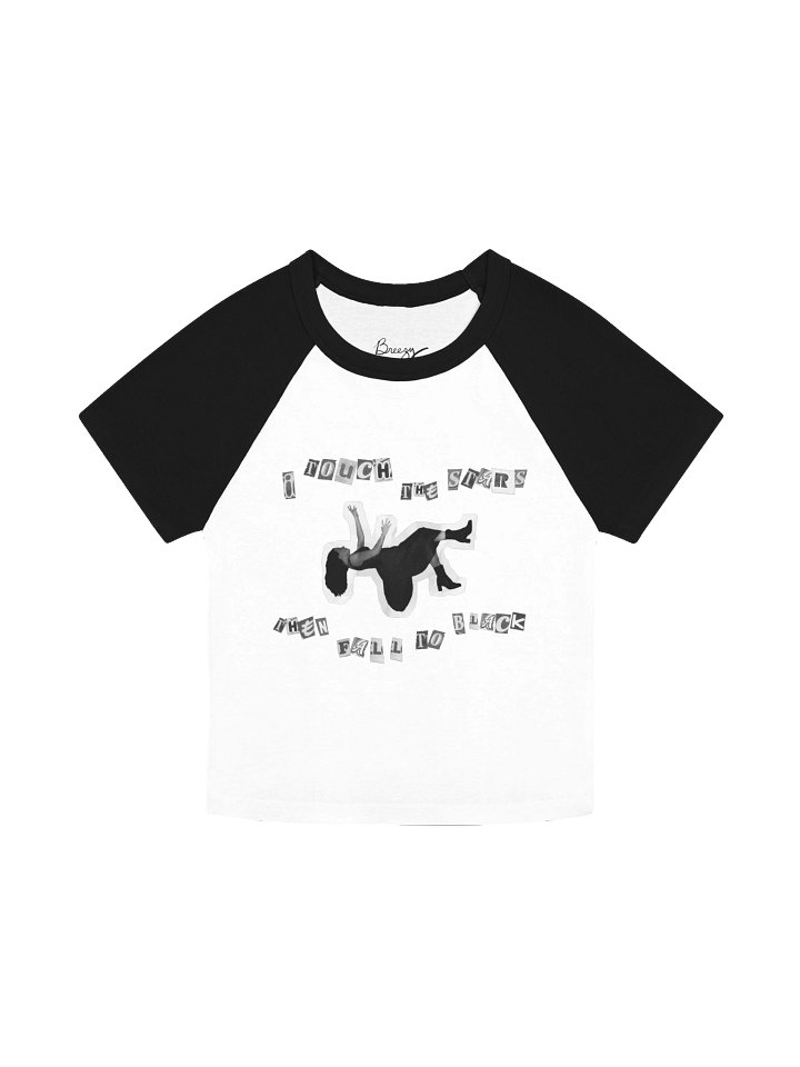 Earthquake Raglan Baby Tee product image (1)