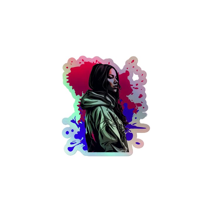 Trixie Holographic Sticker product image (1)
