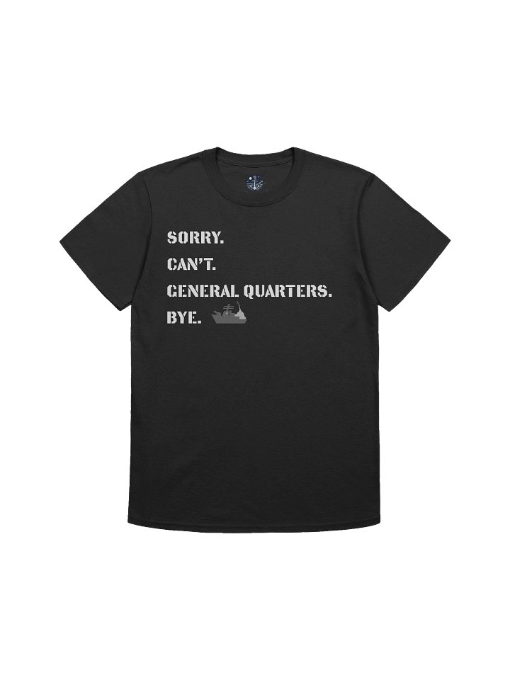 Sorry Can't GQ Bye Tee product image (4)