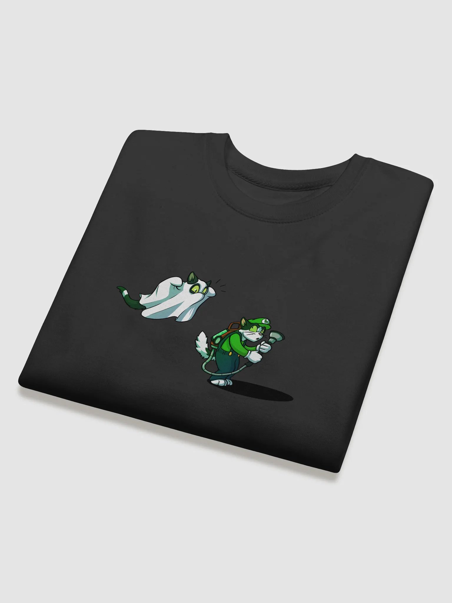 Green Mario's Mansion Crew Neck product image (4)