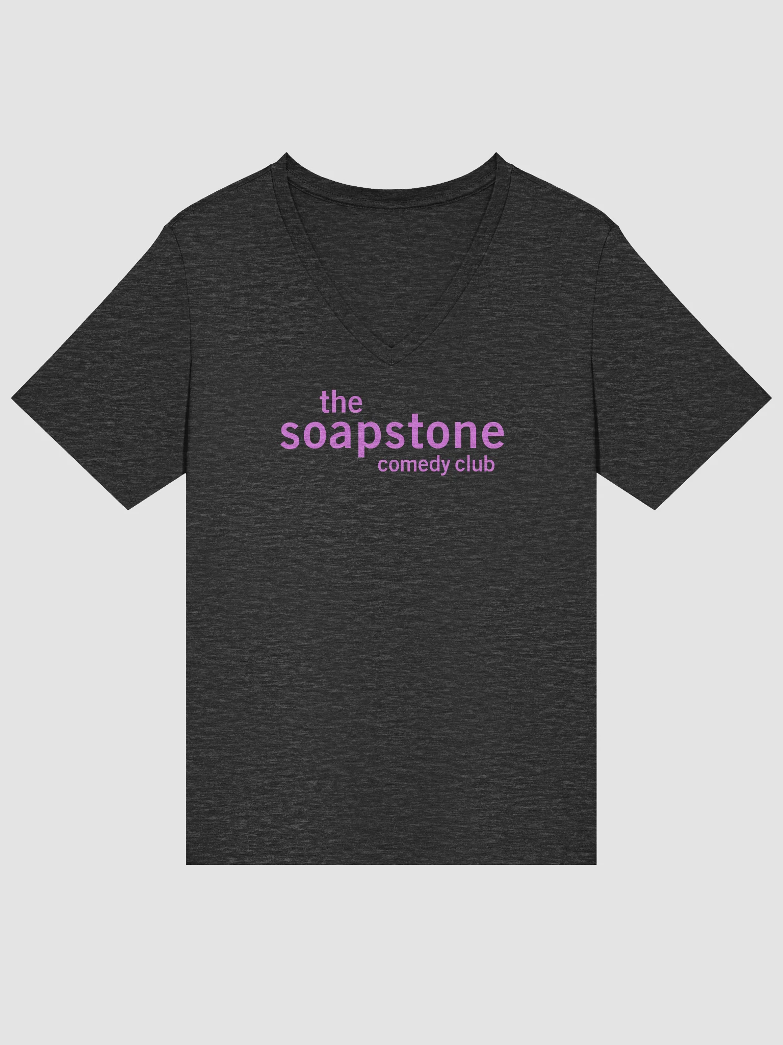 The Soapstone Comedy Club Relaxed V-Neck Tee product image (4)