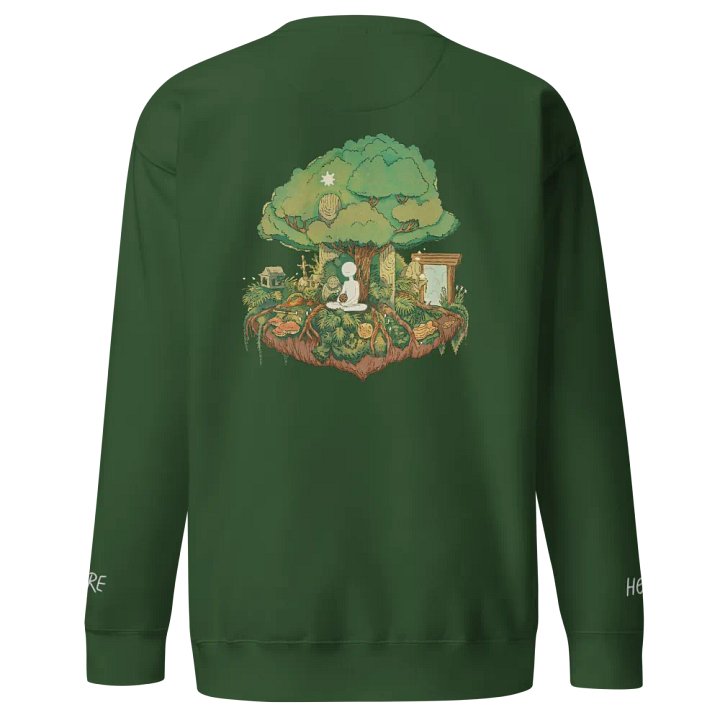 here (not rly) there - crewneck [A] product image (2)