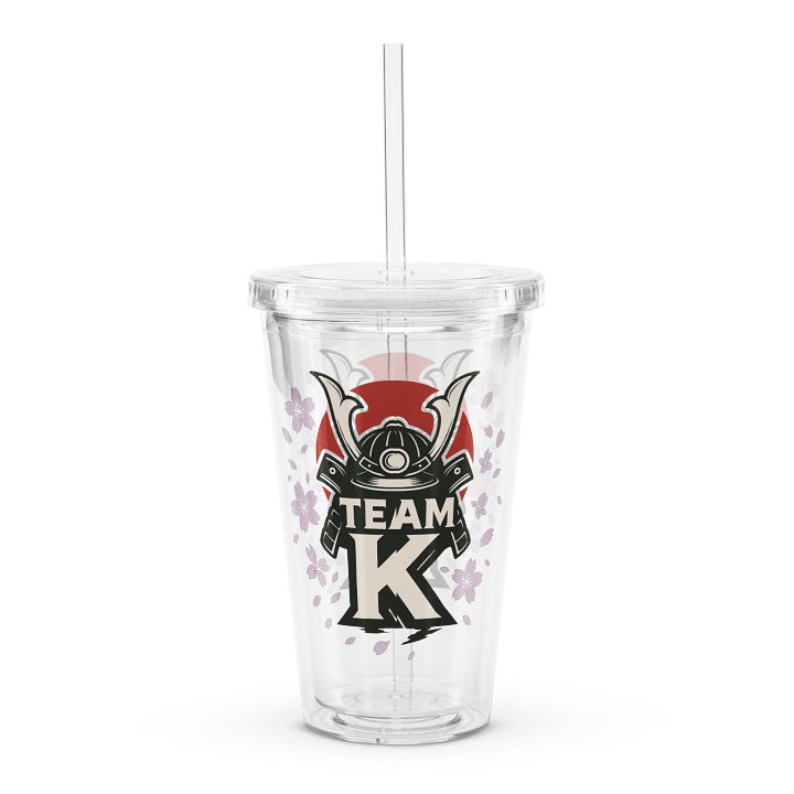 Team K Japan Clear Plastic Tumbler product image (2)