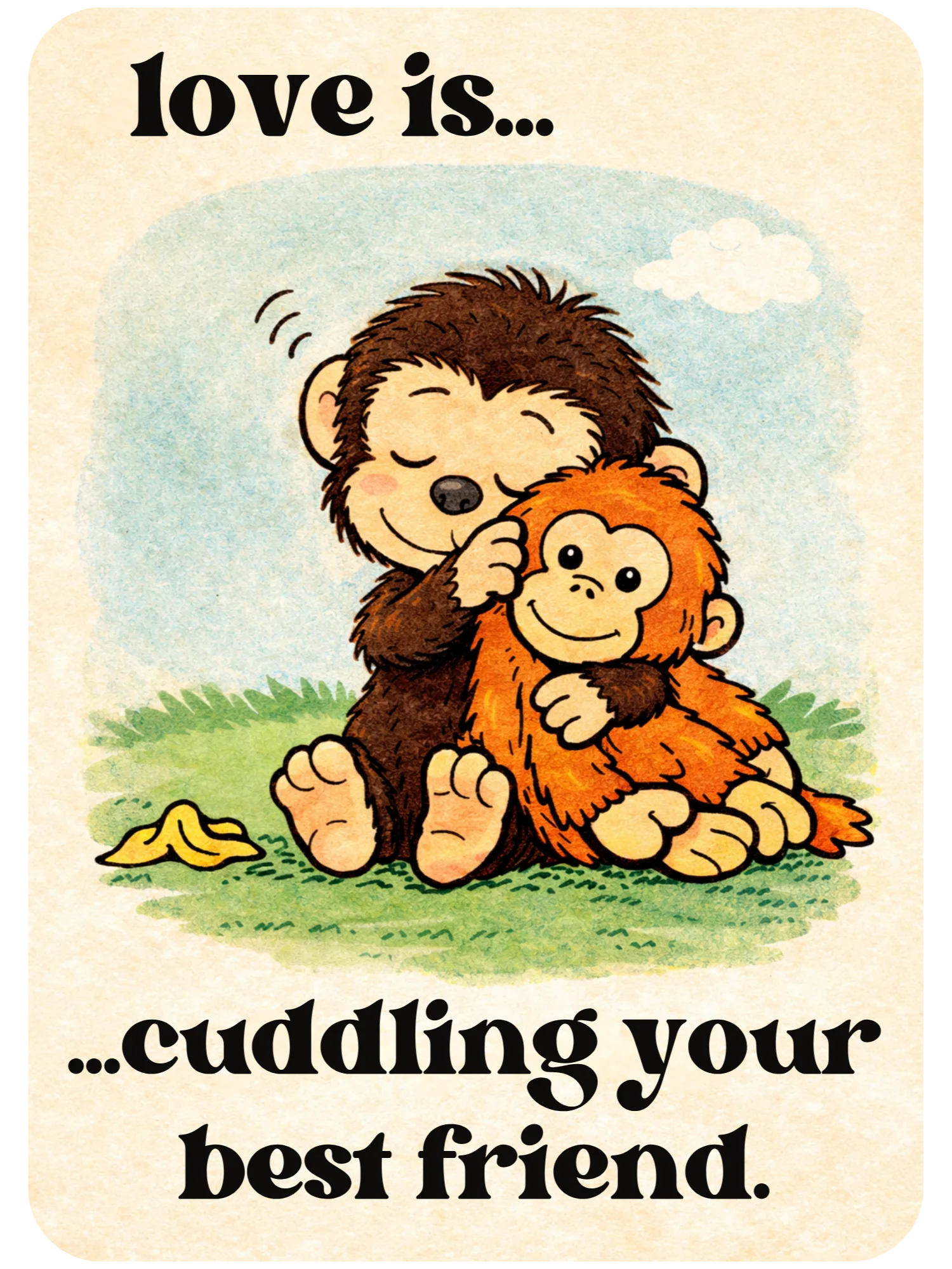 LOVE IS... PUNCH MONKEY - TEE product image (28)