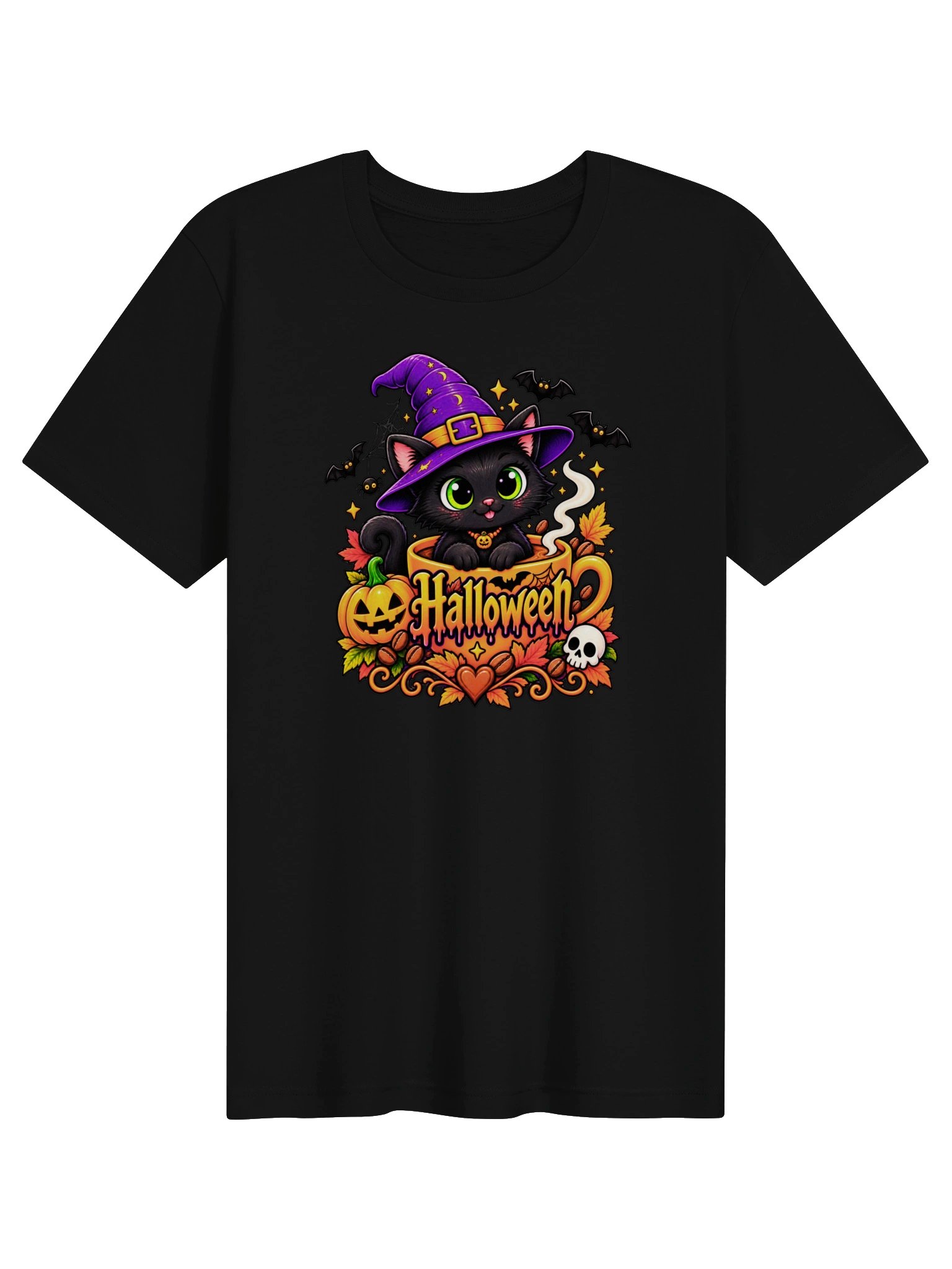 Halloween Black Cat Witch – Spooky Coffee product image (2)