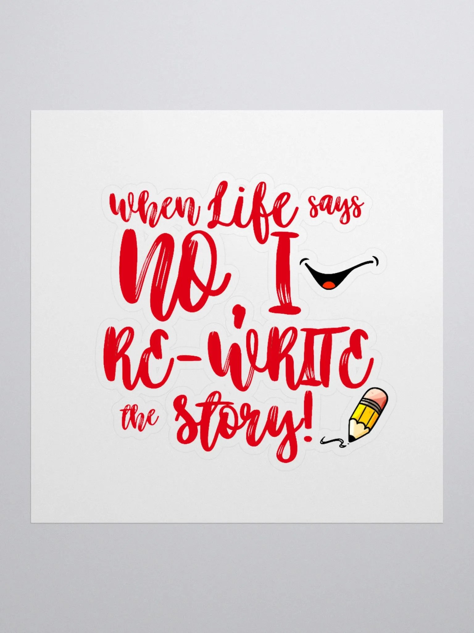 REWRITE YOUR STORY STICKER product image (2)