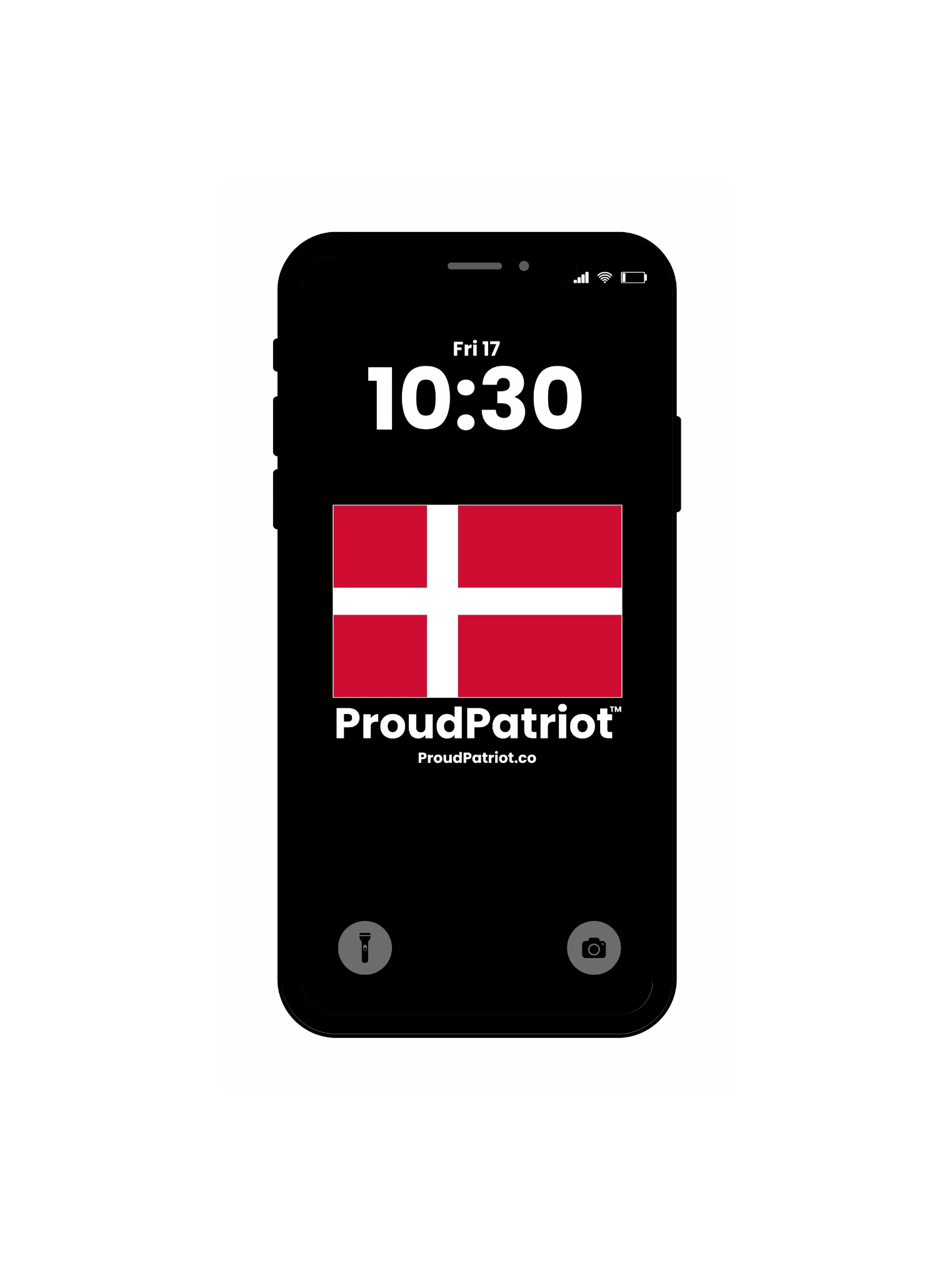 Denmark Proud Screensaver Dark Mode product image (1)