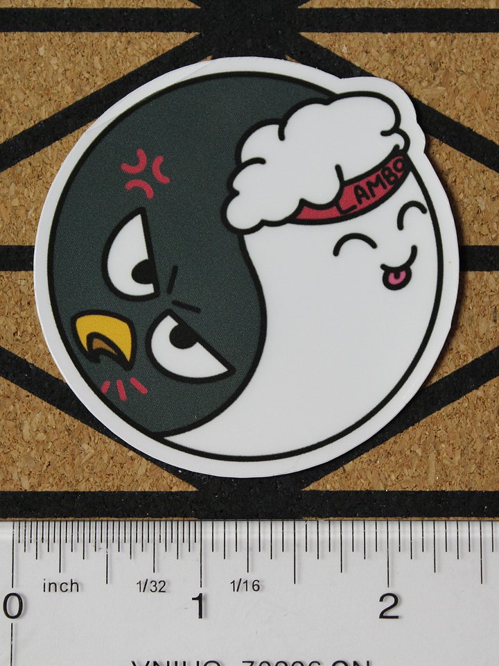 Yin & Yangy sticker product image (1)