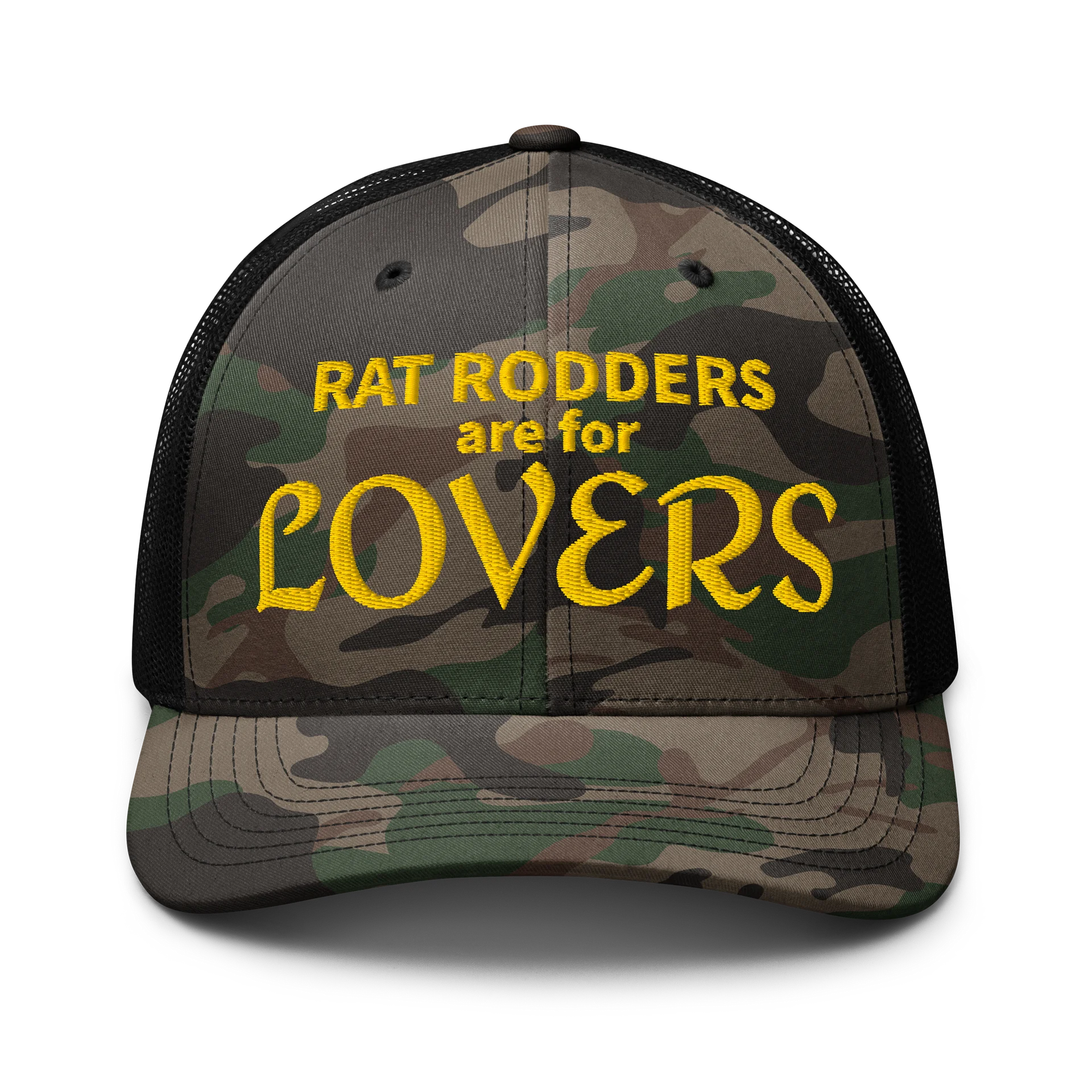 Rat Rodders are for LOVERS trucker hat product image (1)