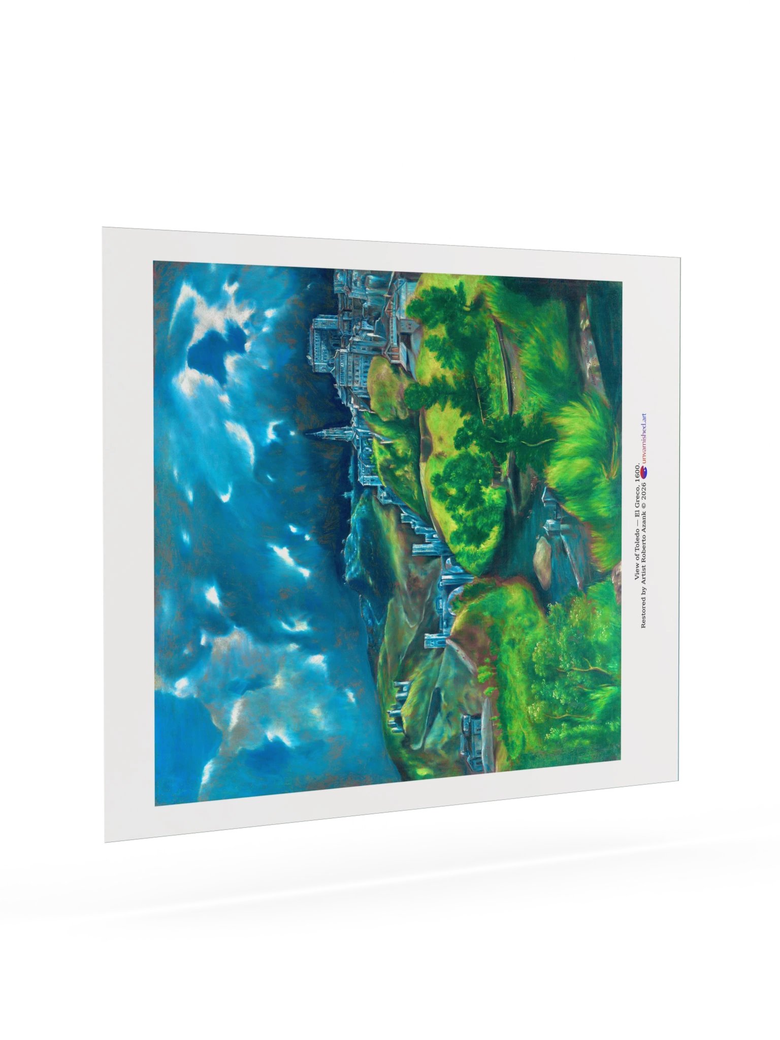 View of Toledo — Small Poster product image (7)