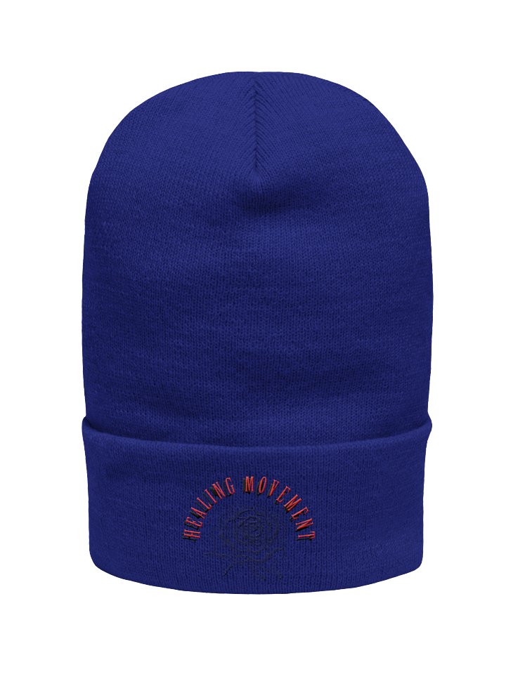 Healing Movement Embroidered Beanie product image (1)