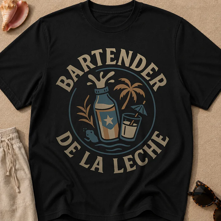 Bartender de la Leche Camiseta Unisex product image (1)