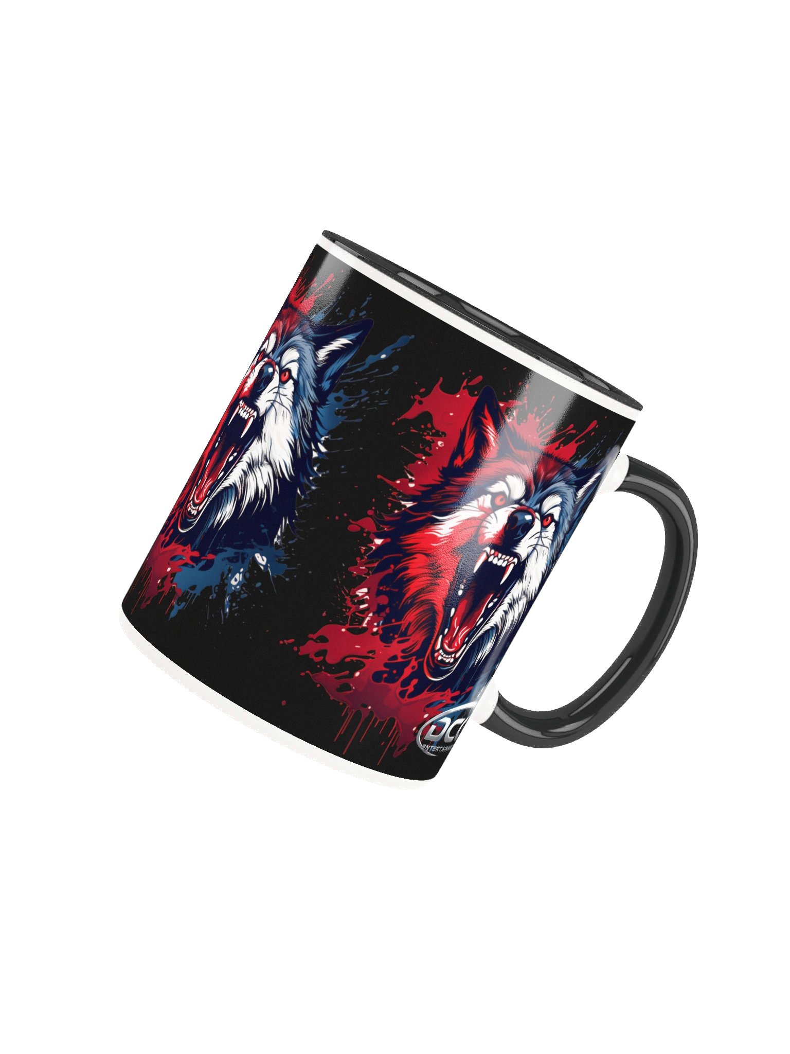 Vibrant Wolf Ceramic Mug product image (22)
