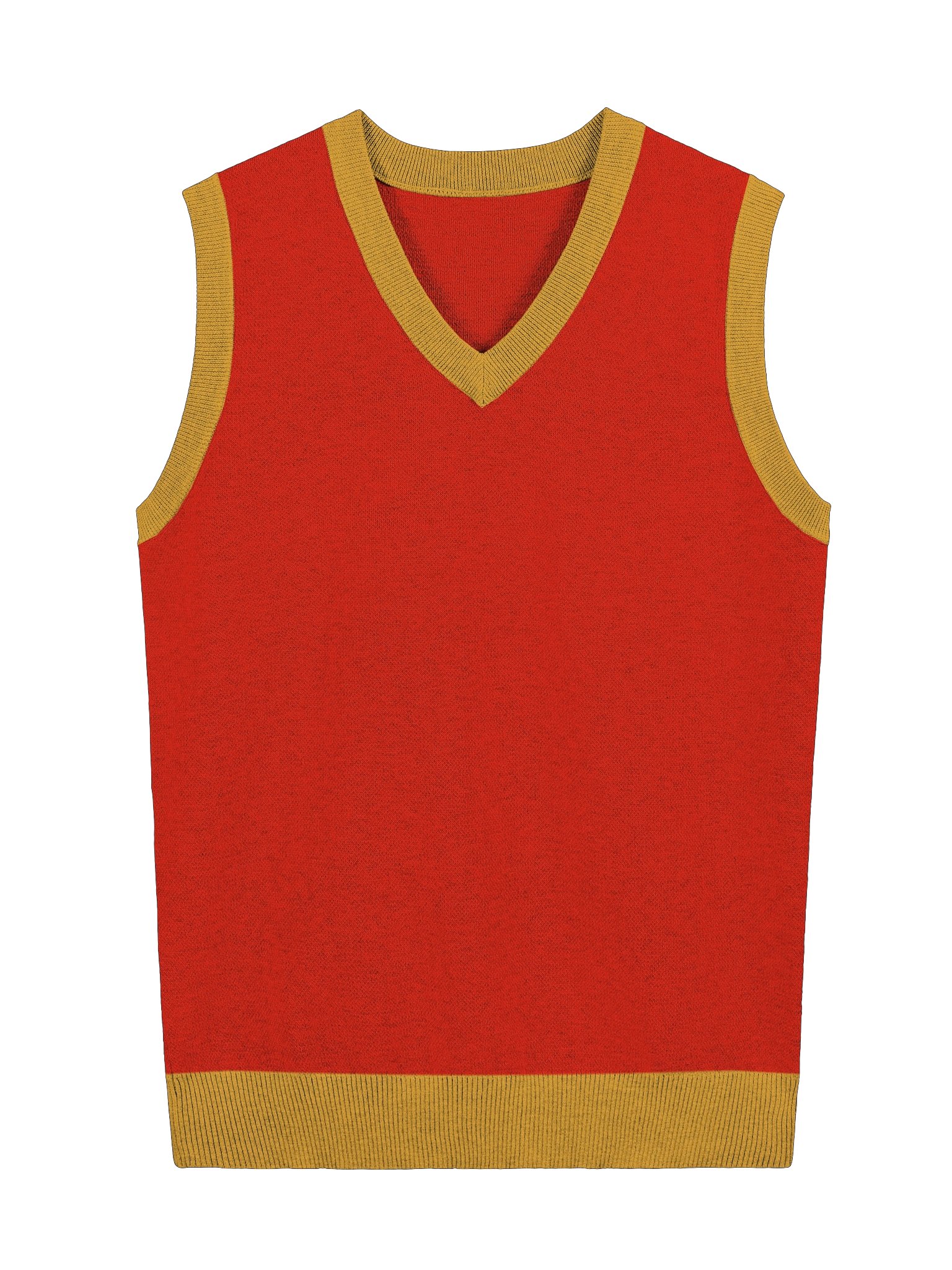 F&F Script Rivalry Knitted V-Neck Vest product image (1)