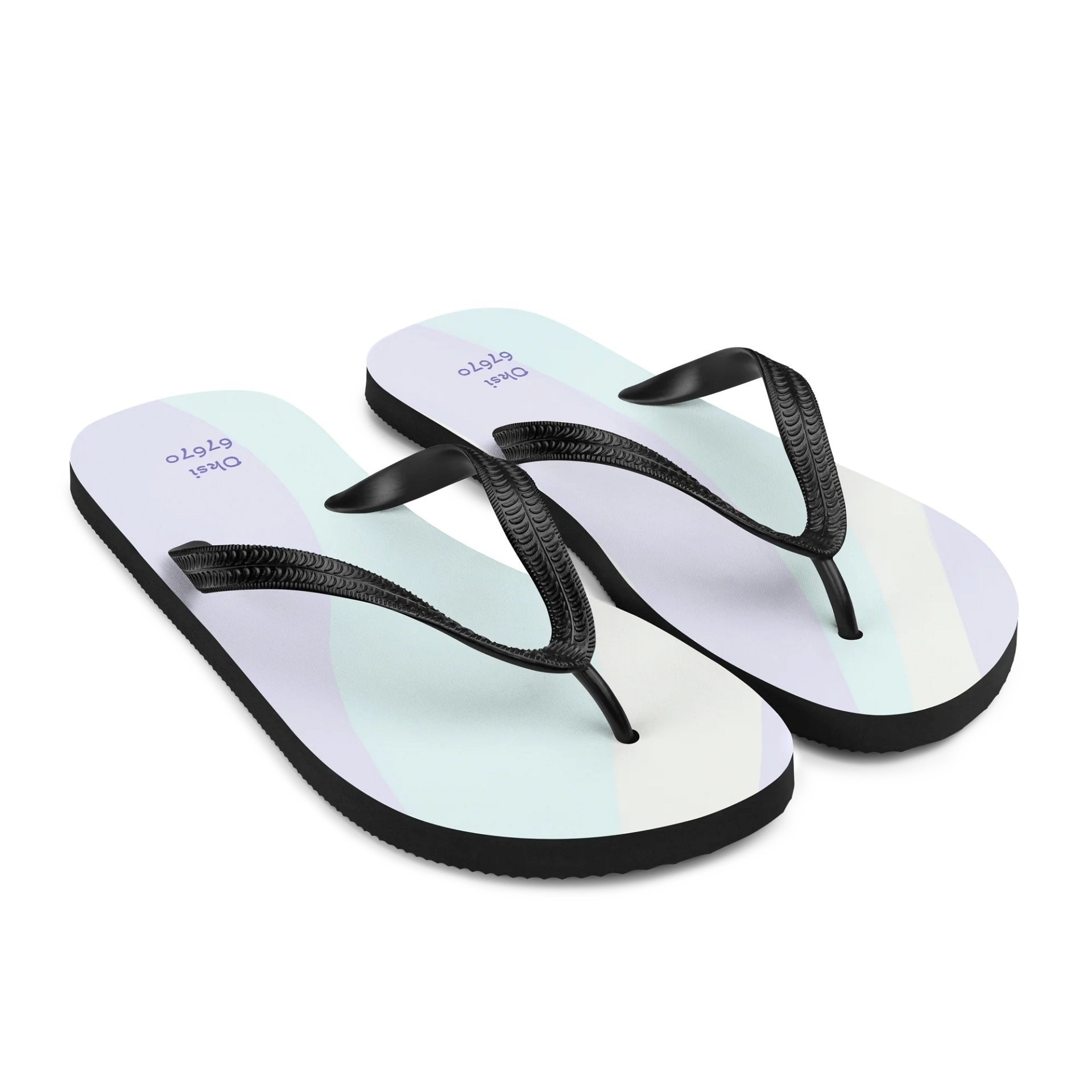 Pastel Wave Custom Flip-Flops product image (7)