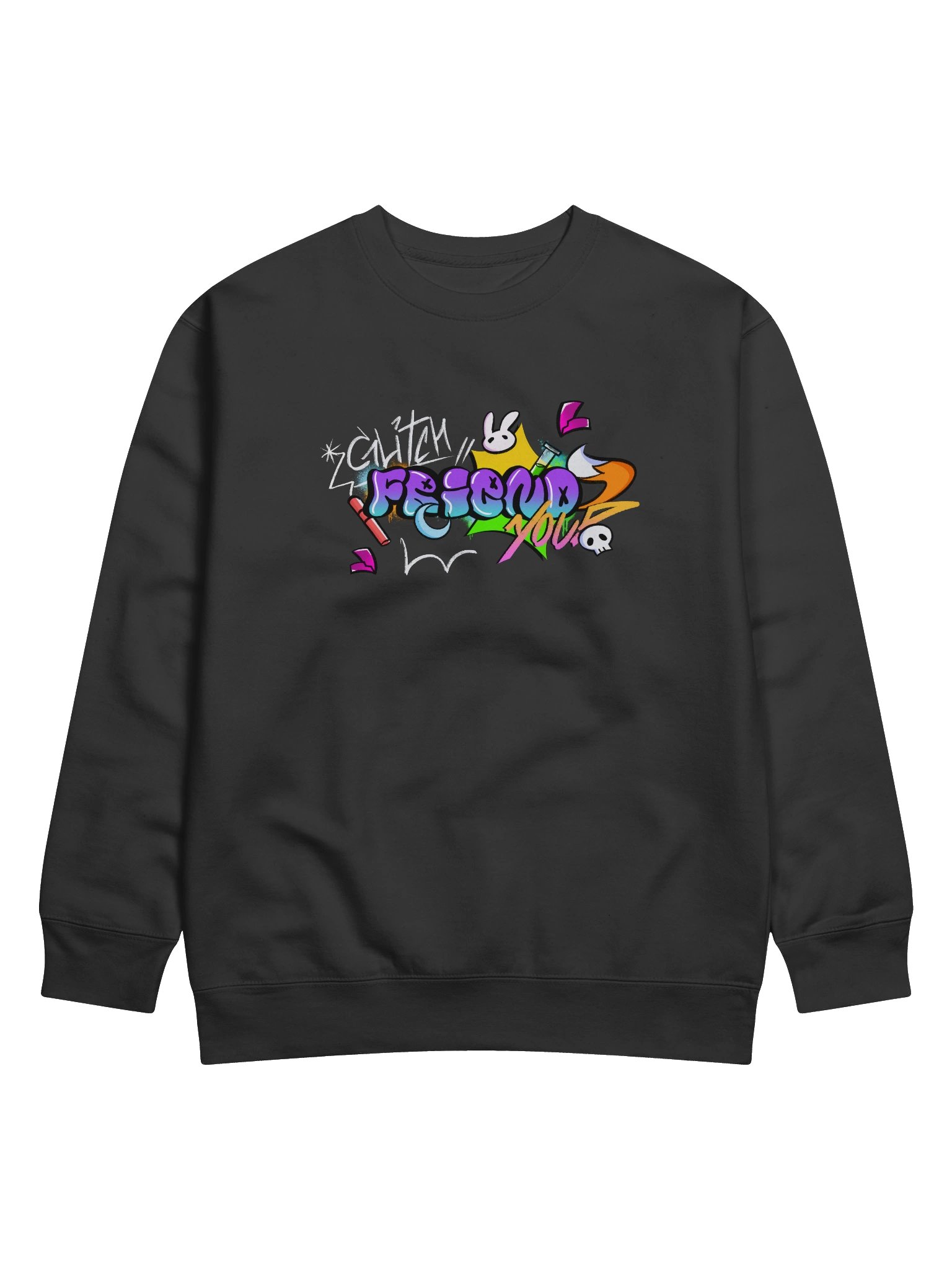 Friend Graffiti Crewneck - Adult Sizes product image (5)